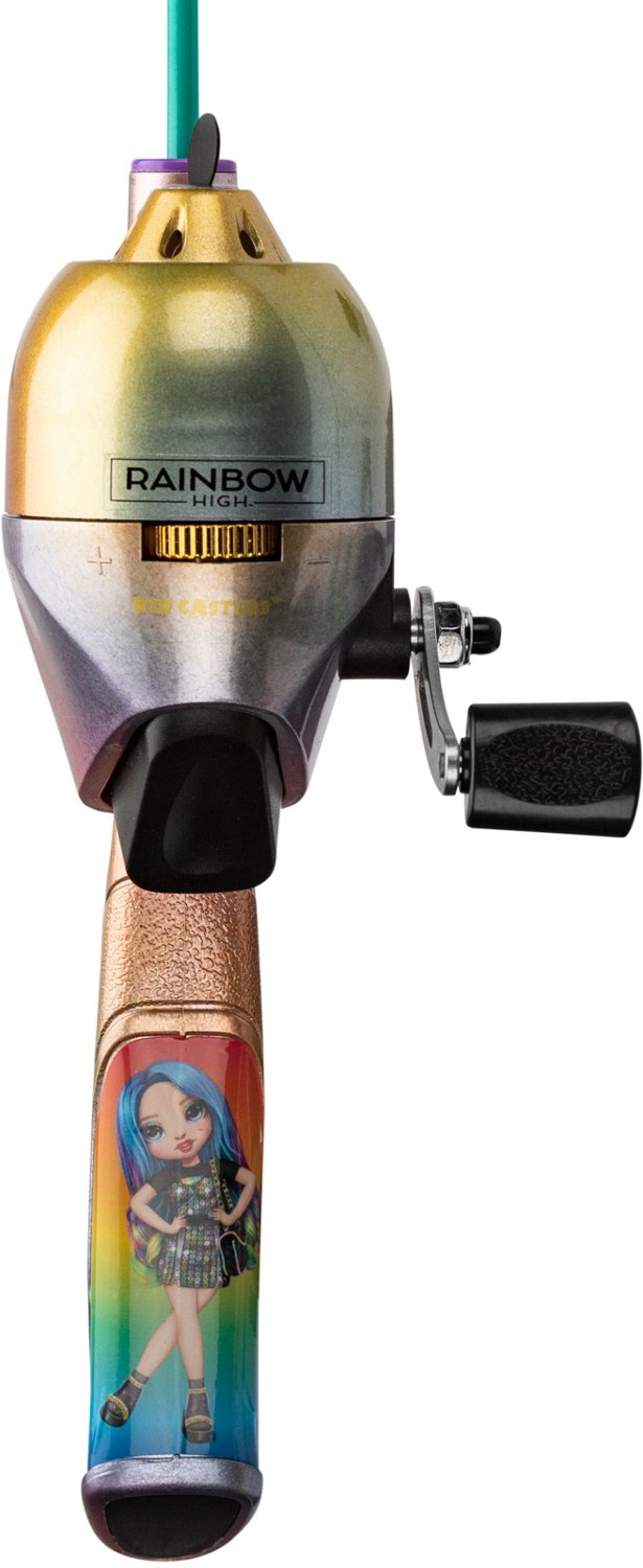 Kid Casters Rainbow High 29.5 in L Freshwater Spincast Rod and Reel Combo - view number 4