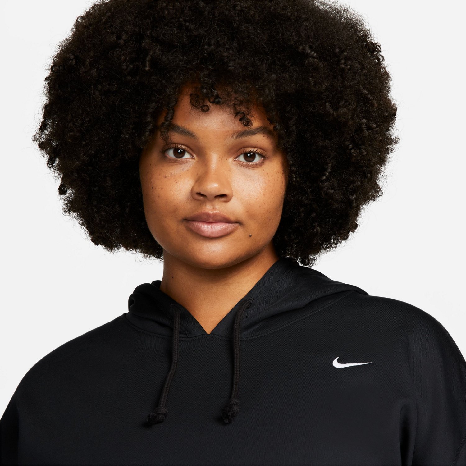 Nike Women's Plus Size TF All Time Essentials Pullover Long Sleeve Top - view number 3