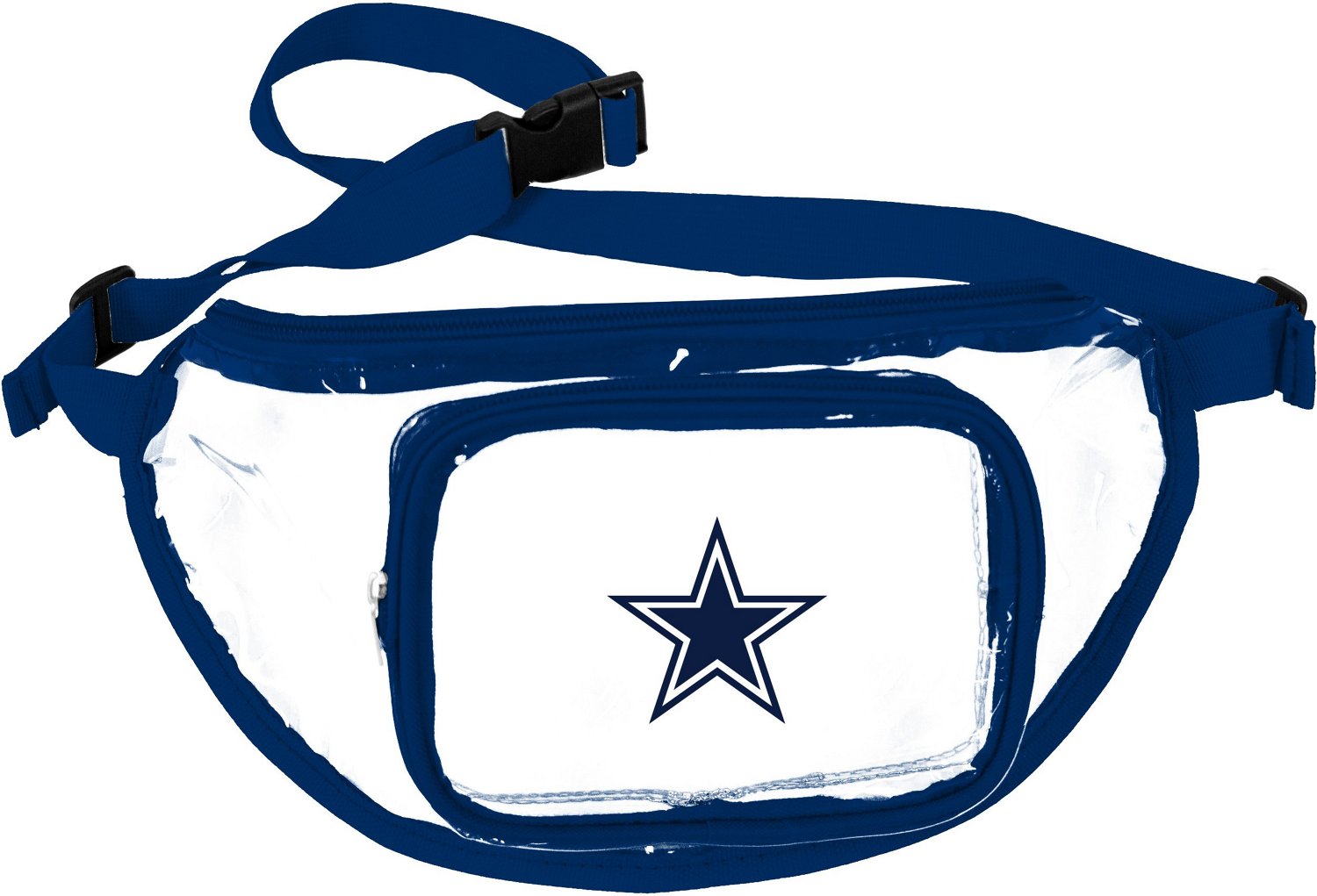 Logo Brands Dallas Cowboys Clear Fanny Pack