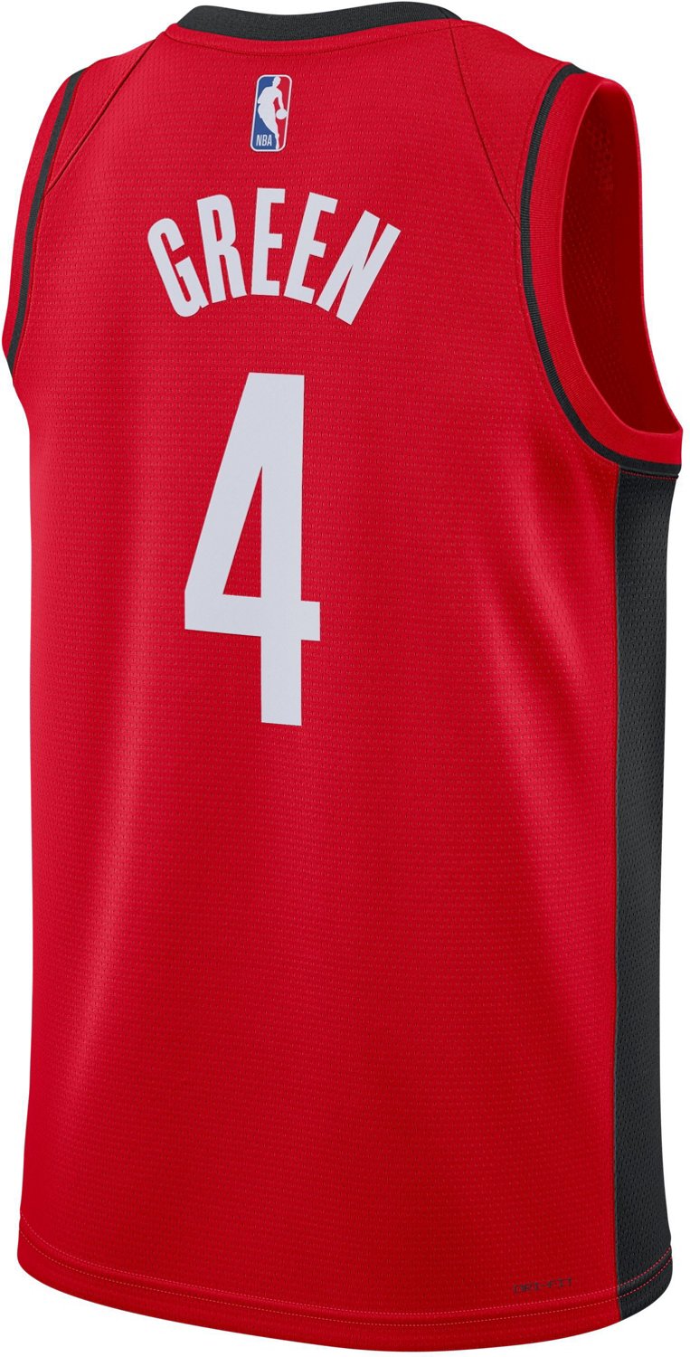 Nike Men's Houston Rockets Jalen Green Swingman Jersey | Academy