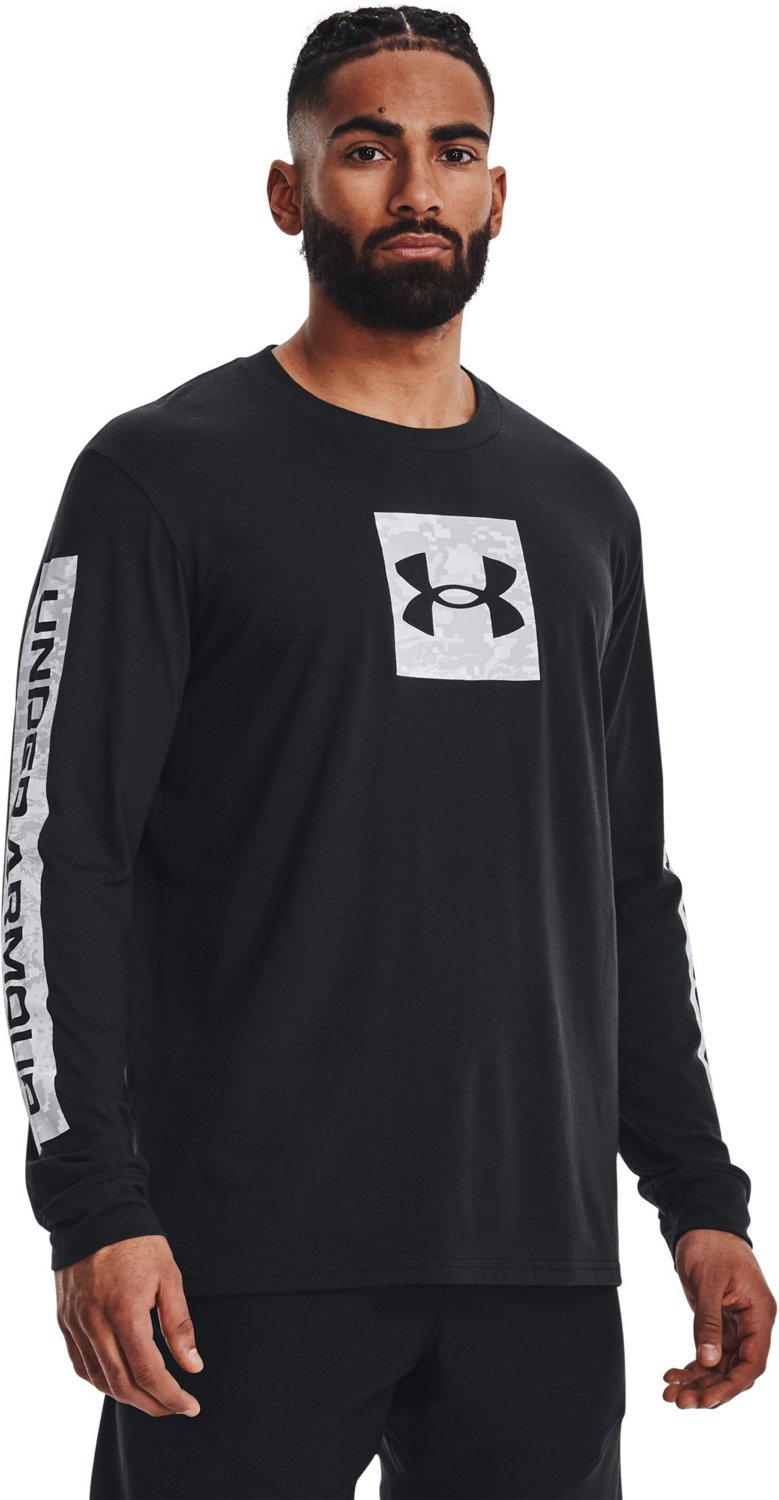 Under Armour Men's Camo Boxed Sportstyle Long Sleeve Tshirt Academy