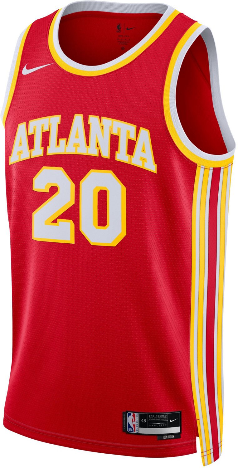 Nike Men's Atlanta Hawks John Collins Swingman Jersey - view number 2