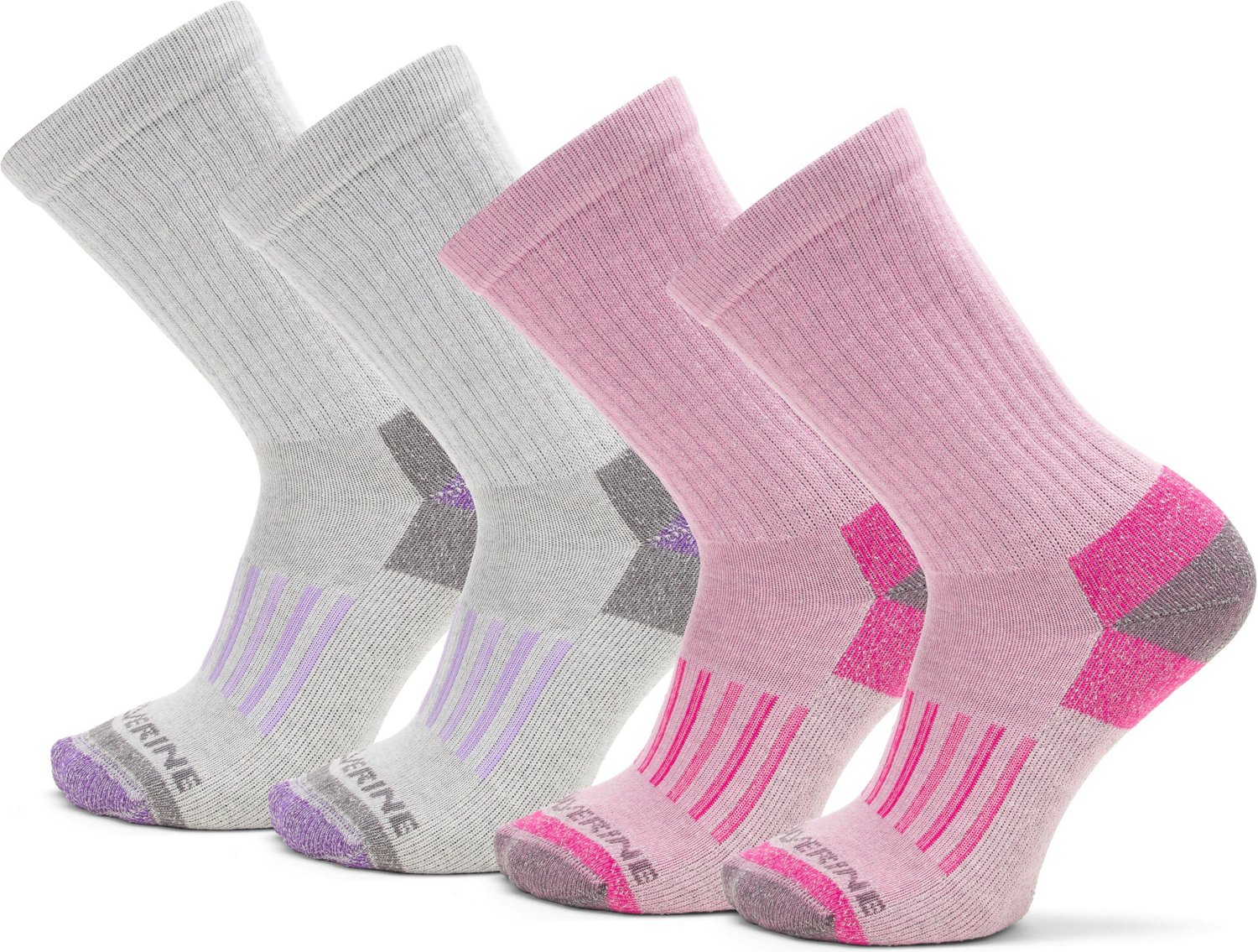 Wolverine Women’s Thermal Work Boot Crew Socks 4 Pack - view number 2