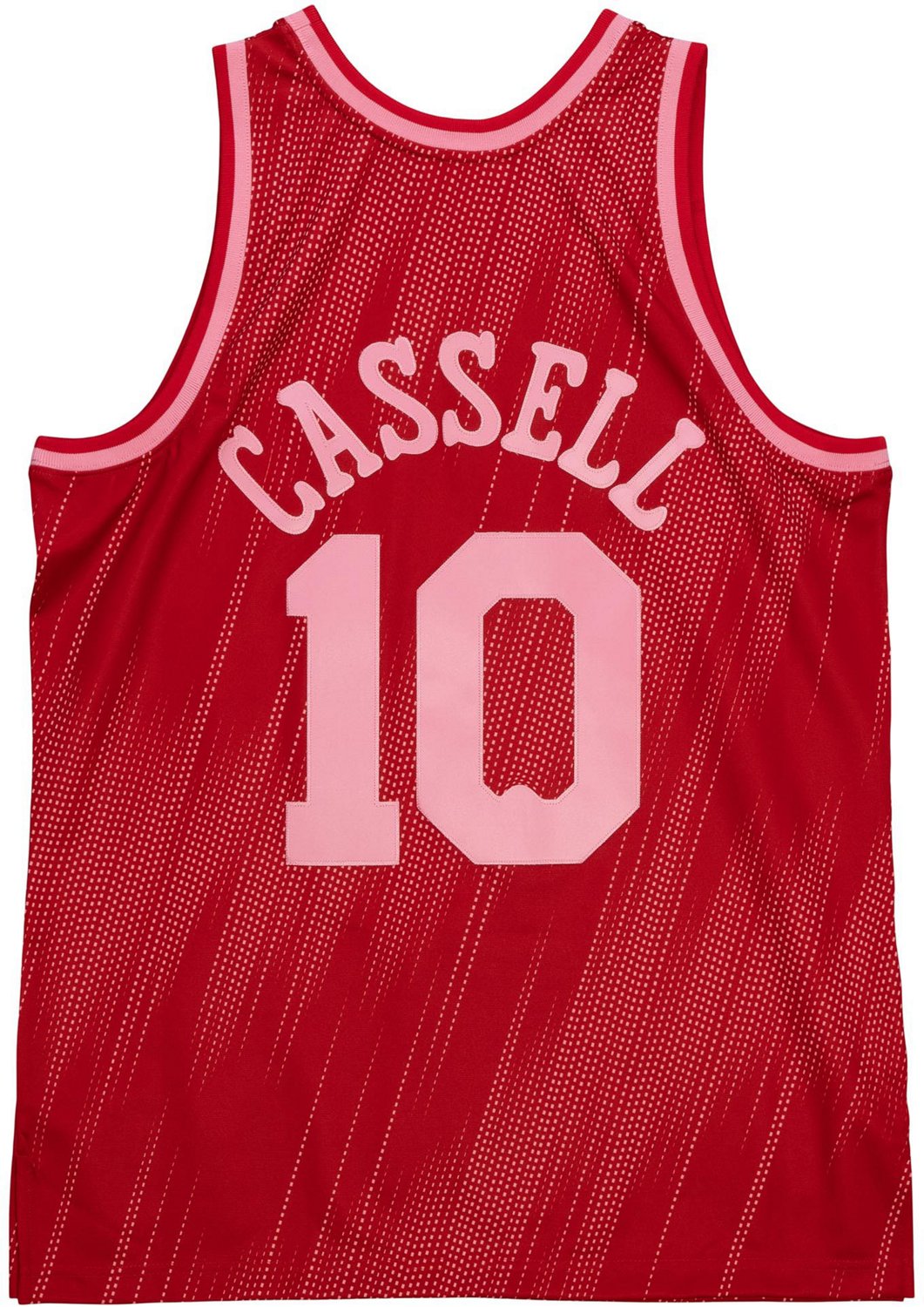 Mitchell & Ness Men's Sam Cassell Gold Houston Rockets 75th Anniversary  1993-94 Hardwood Classics Swingman Jersey