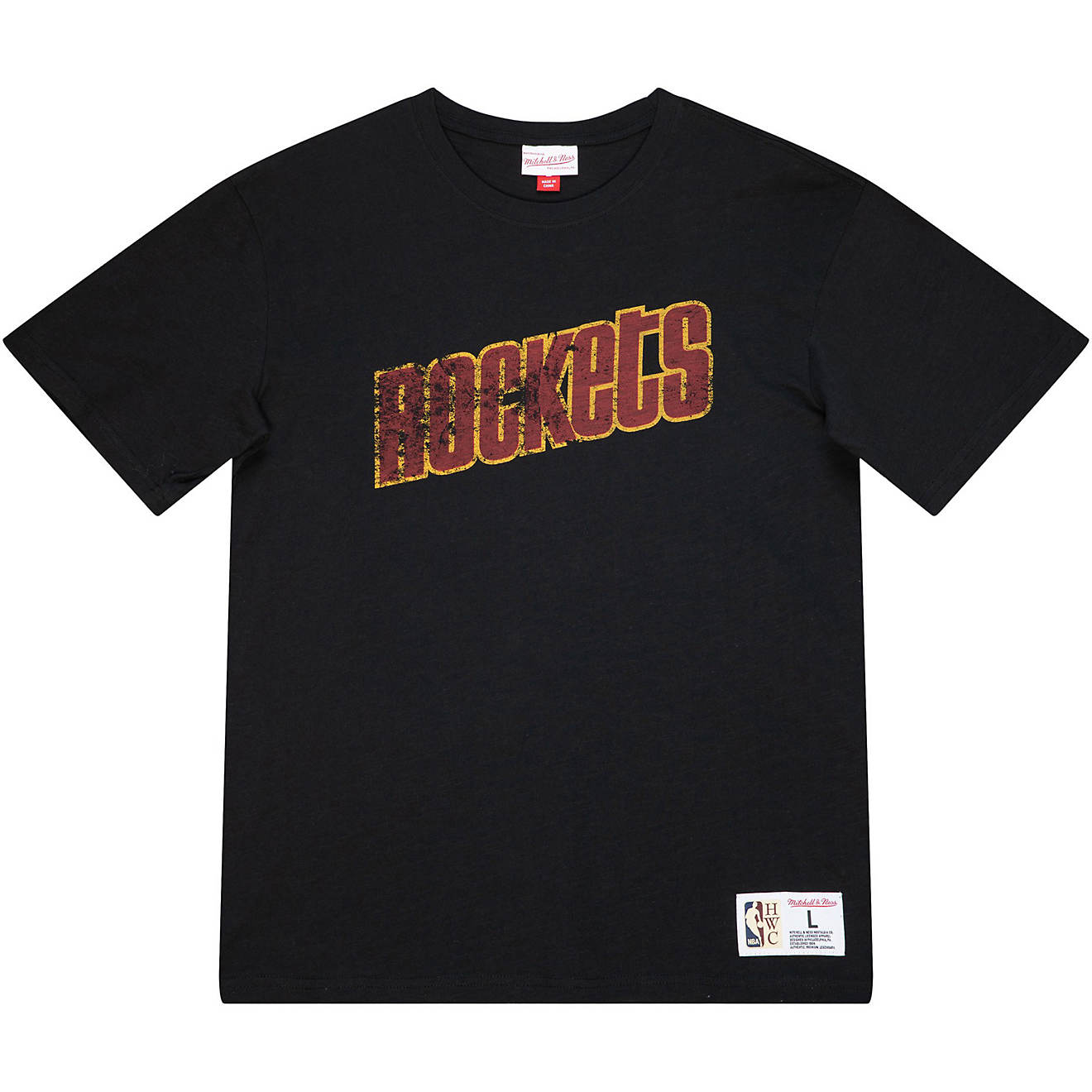 Mitchell & Ness Men’s NBA Legendary Houston Rockets T-shirt | Academy