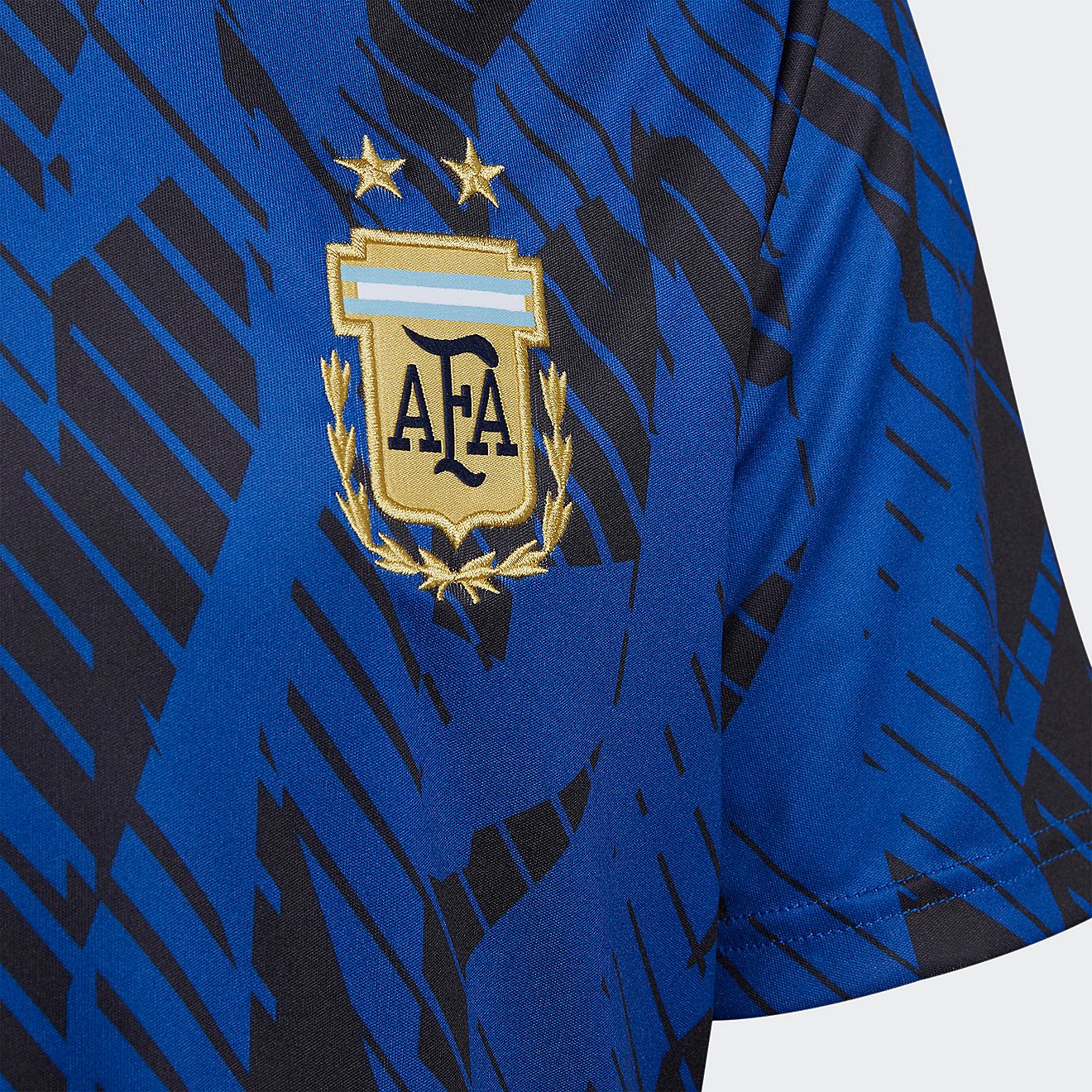 adidas Boys’ Argentina 2022 Pre-Match Preshi Jersey                                                                            - view number 3