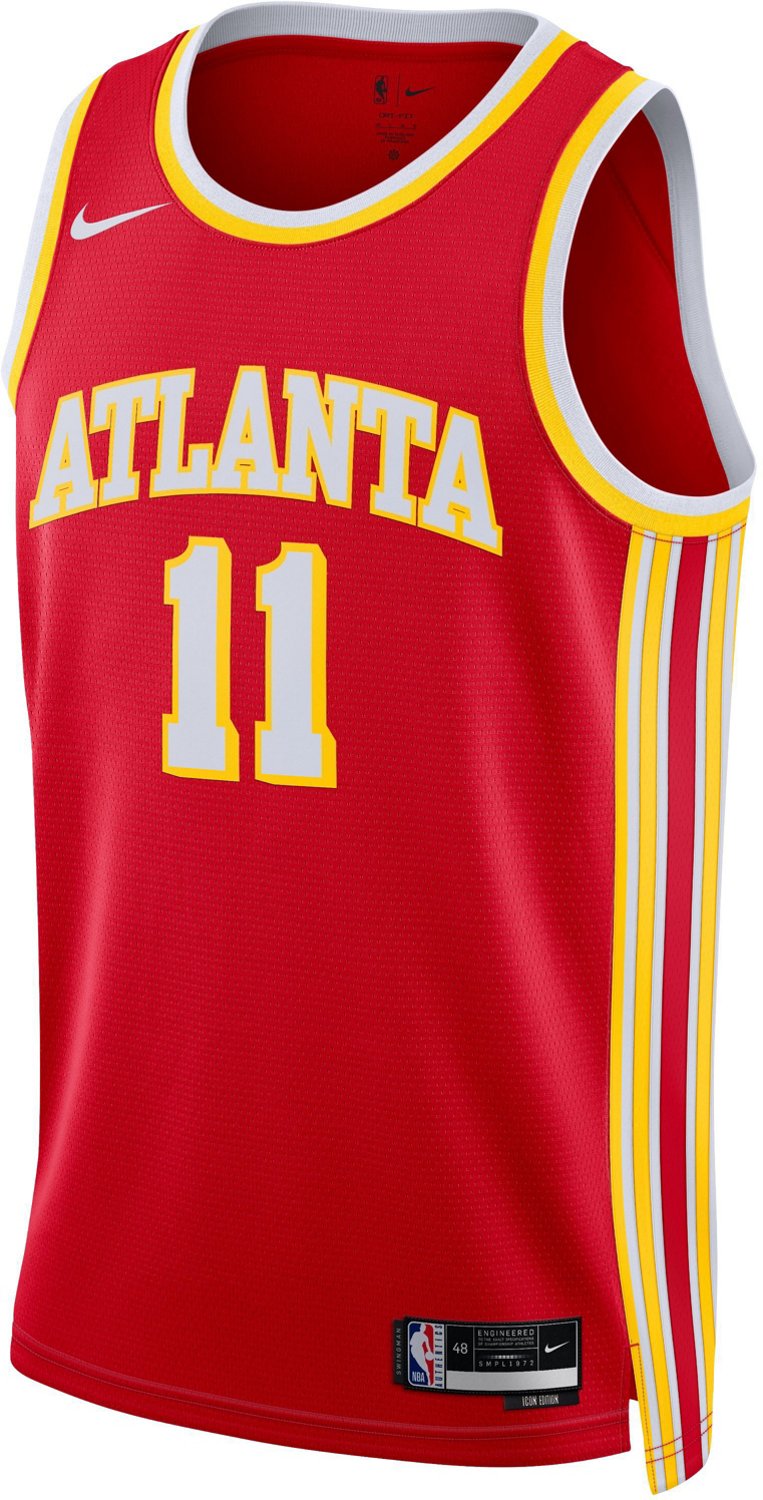 Nike Men's Atlanta Hawks Trae Young Swingman Jersey - view number 2