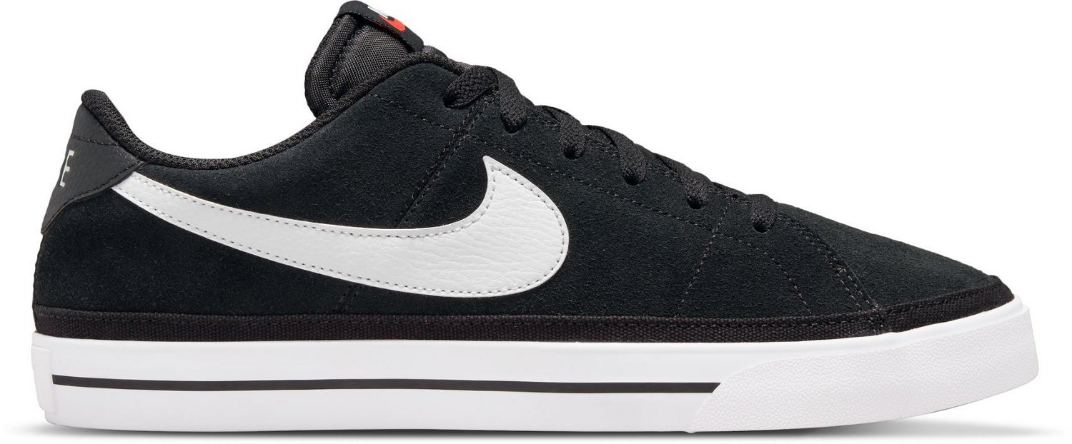 Nike suede 2025 shoes black