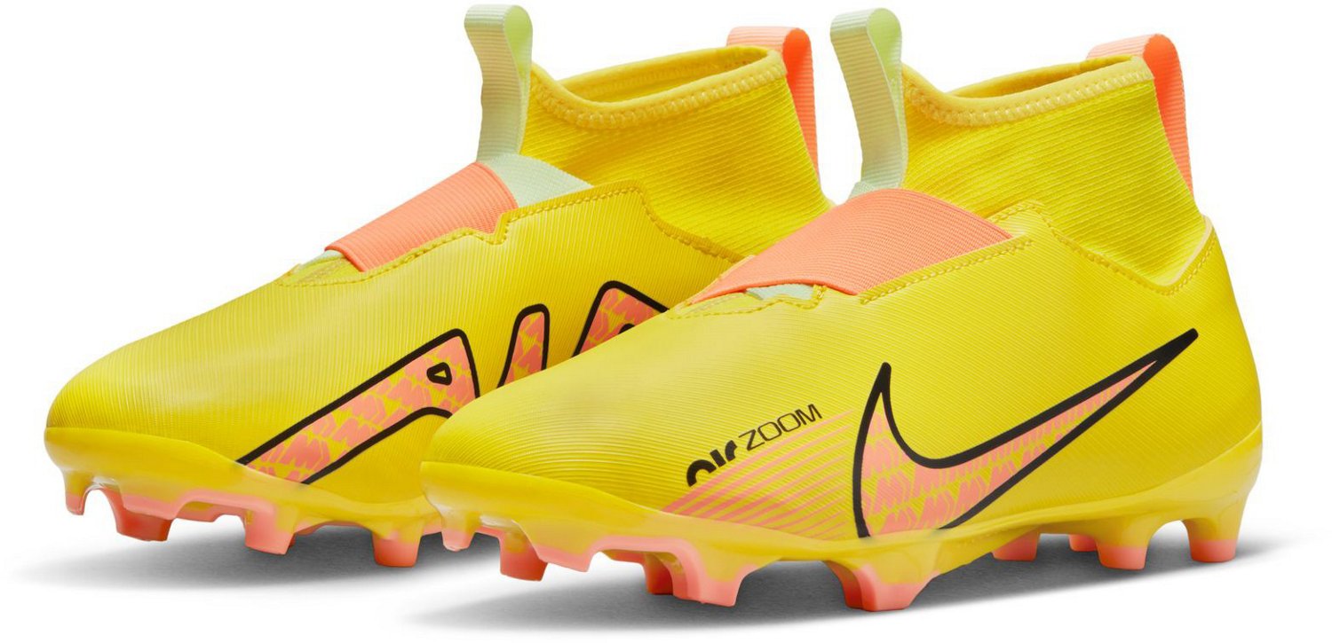 neon nike cleats