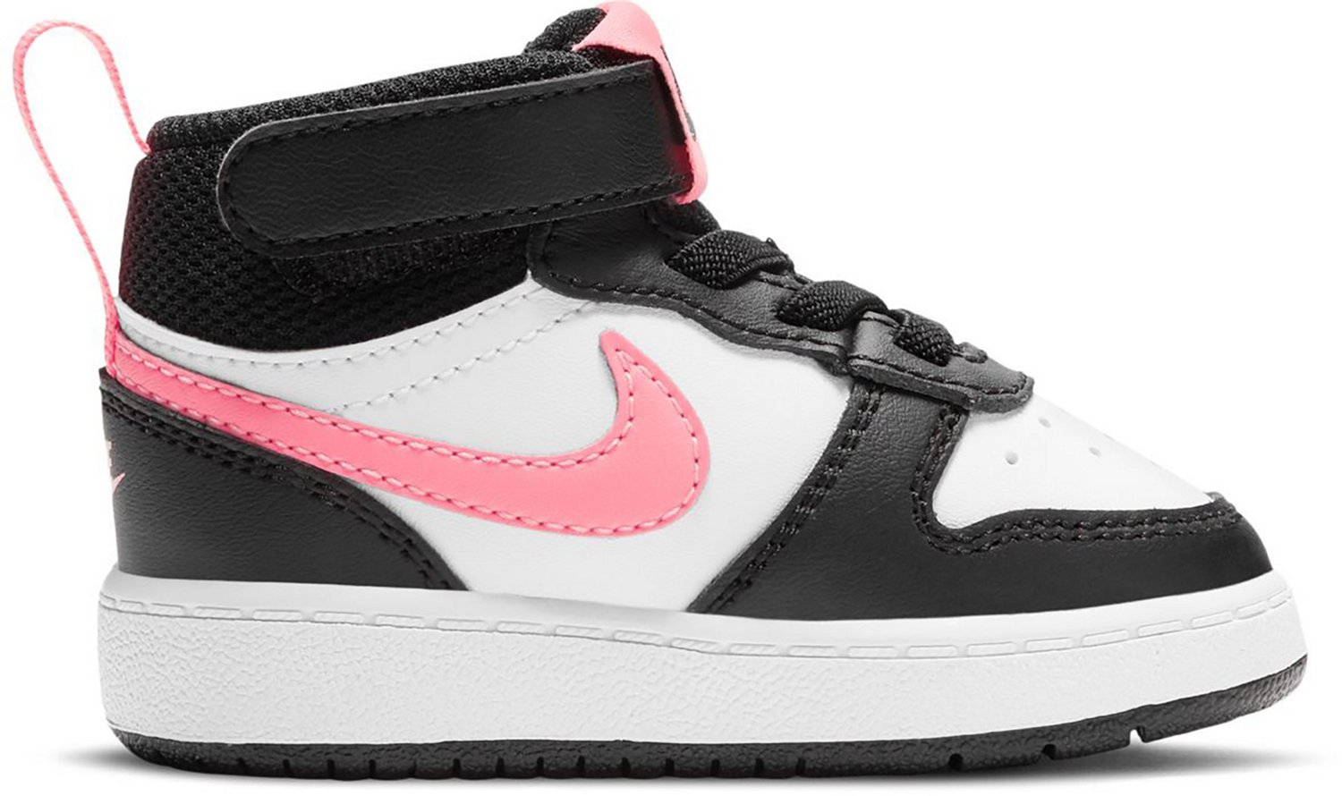 Girls' Nike Little Kid Court Borough Mid 2 Sneakers