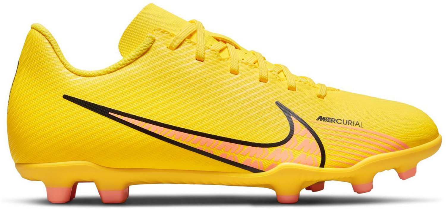 Botas fútbol niño Nike Mercurial Jr Vapor 15 Club FG/MG blancas