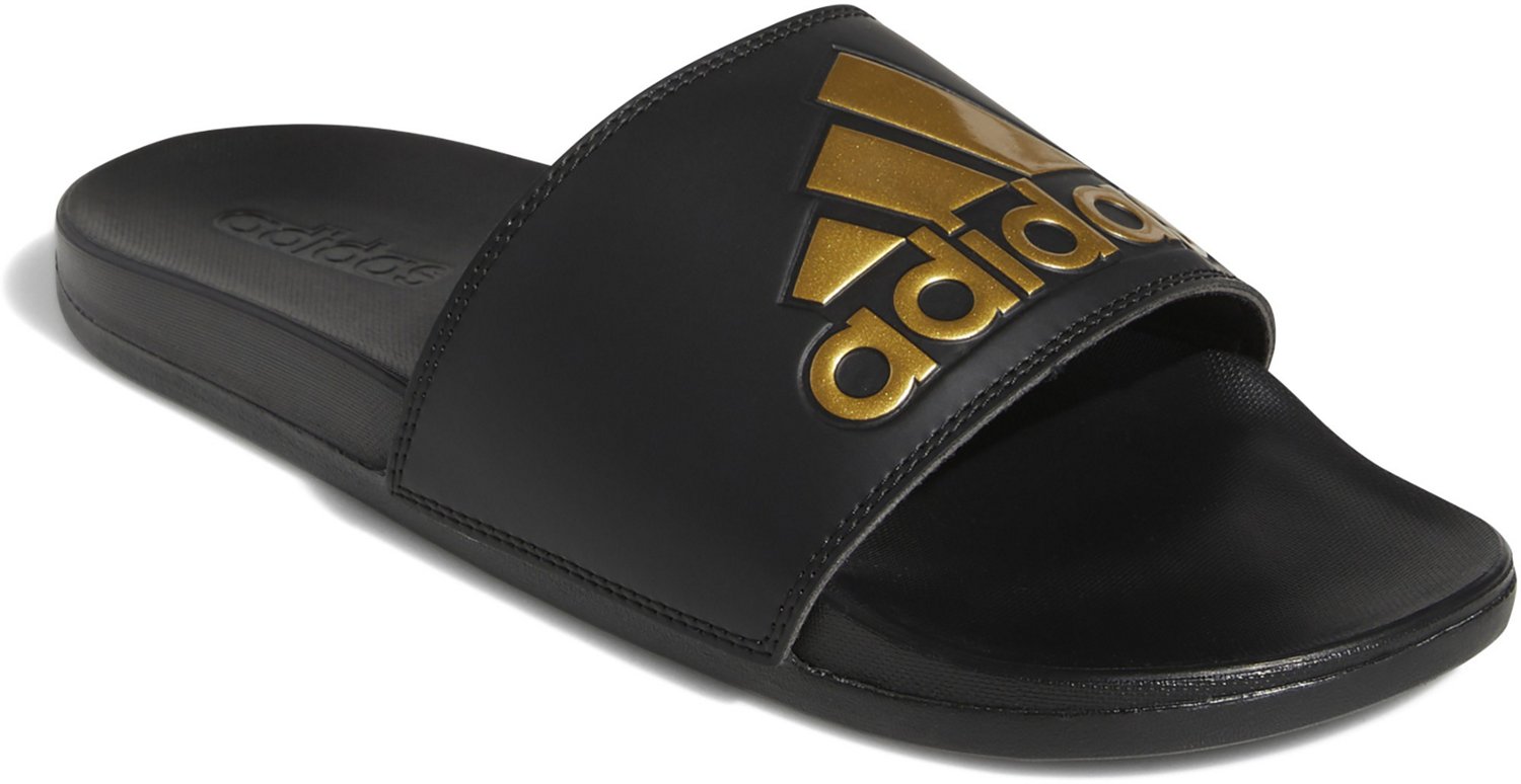 adidas Men's Adilette Cloudfoam Plus Swim Slides                                                                                 - view number 3