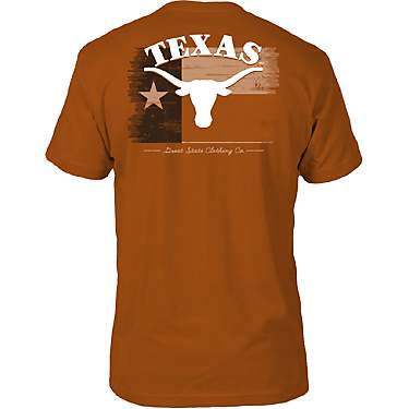 Great State Men's University of Texas Washed Flag Graphic Short Sleeve T-shirt                                                  