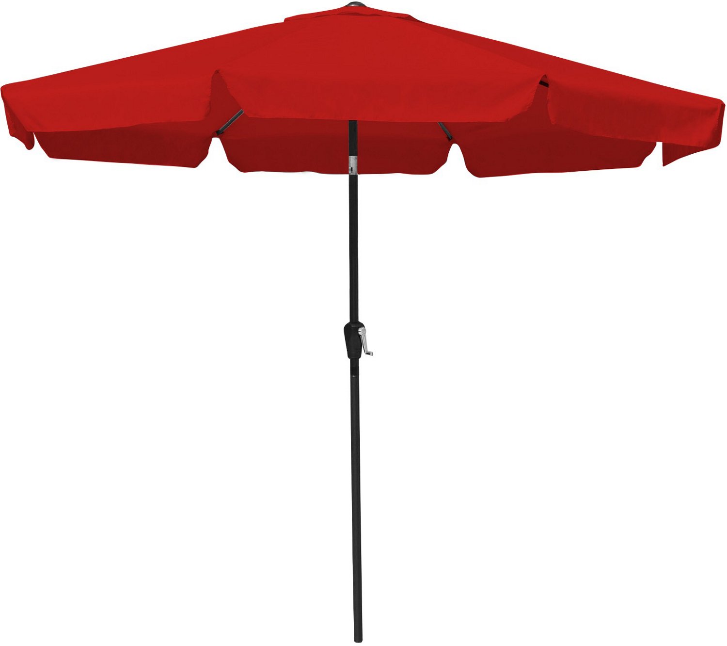 Mosaic Solid 9 ft Patio Umbrella with Closure Strap Academy