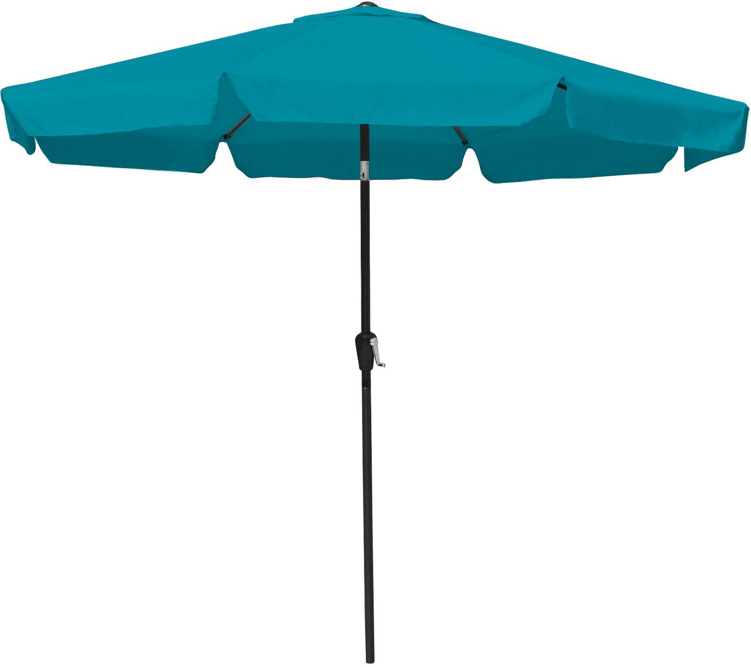 Mosaic Solid 9 ft Patio Umbrella with Closure Strap Academy