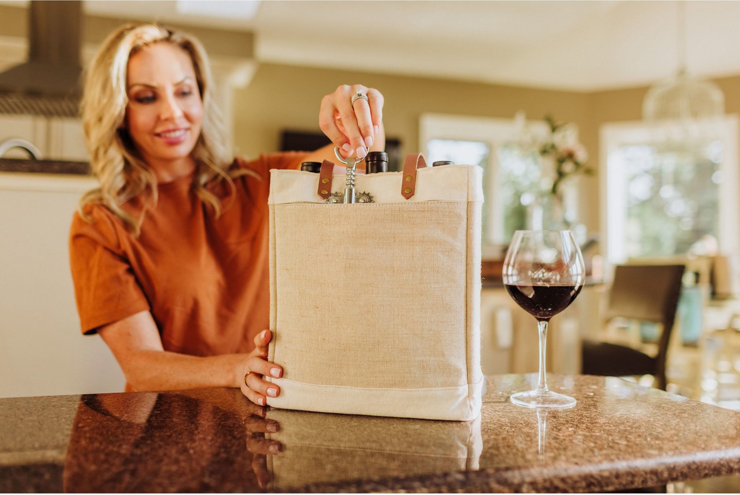 Picnic Time Pinot 3 Bottle Insulated Wine Bag                                                                                    - view number 7