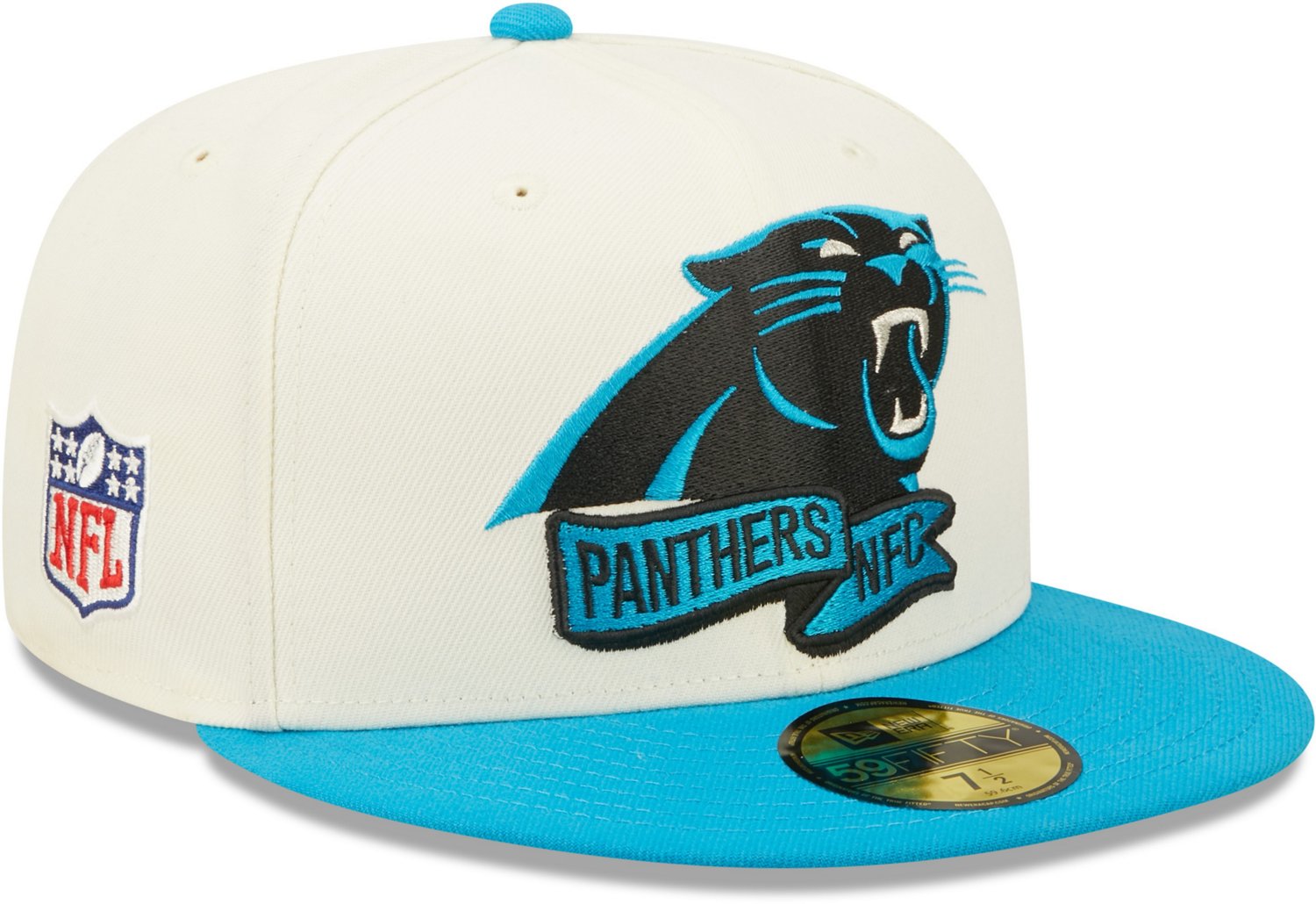 New Era Men's Carolina Panthers 2022 Sideline 59FIFTY Cap Academy