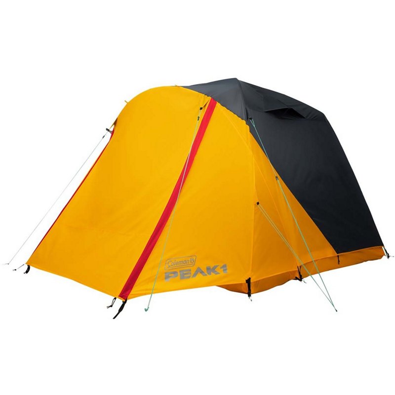 Photos - Tent Coleman Peak1 4 Person Backpacking  Yellow/Gray - Family/Large s at Academy Sports 2155774 