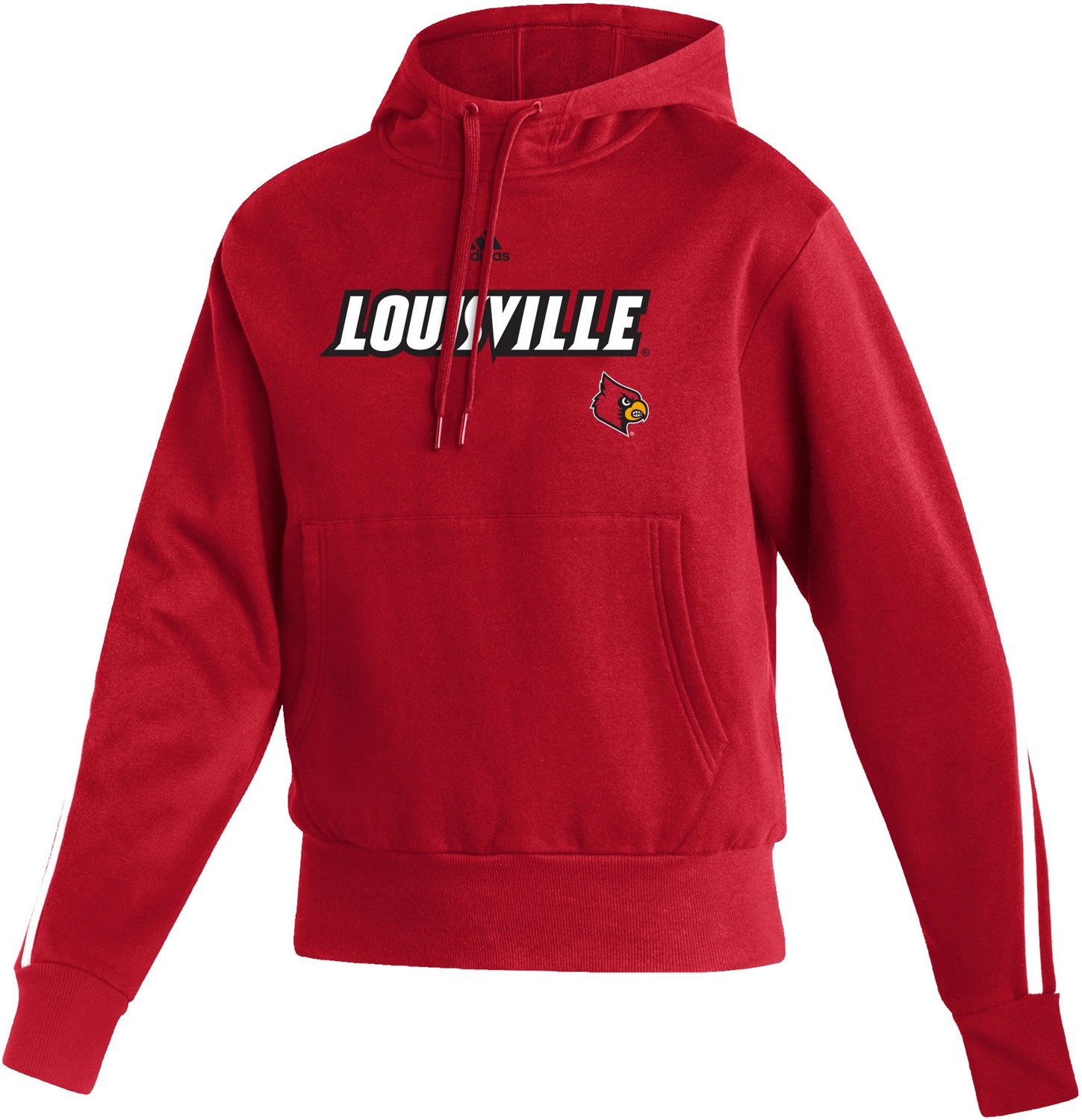 red university of louisville hoodie