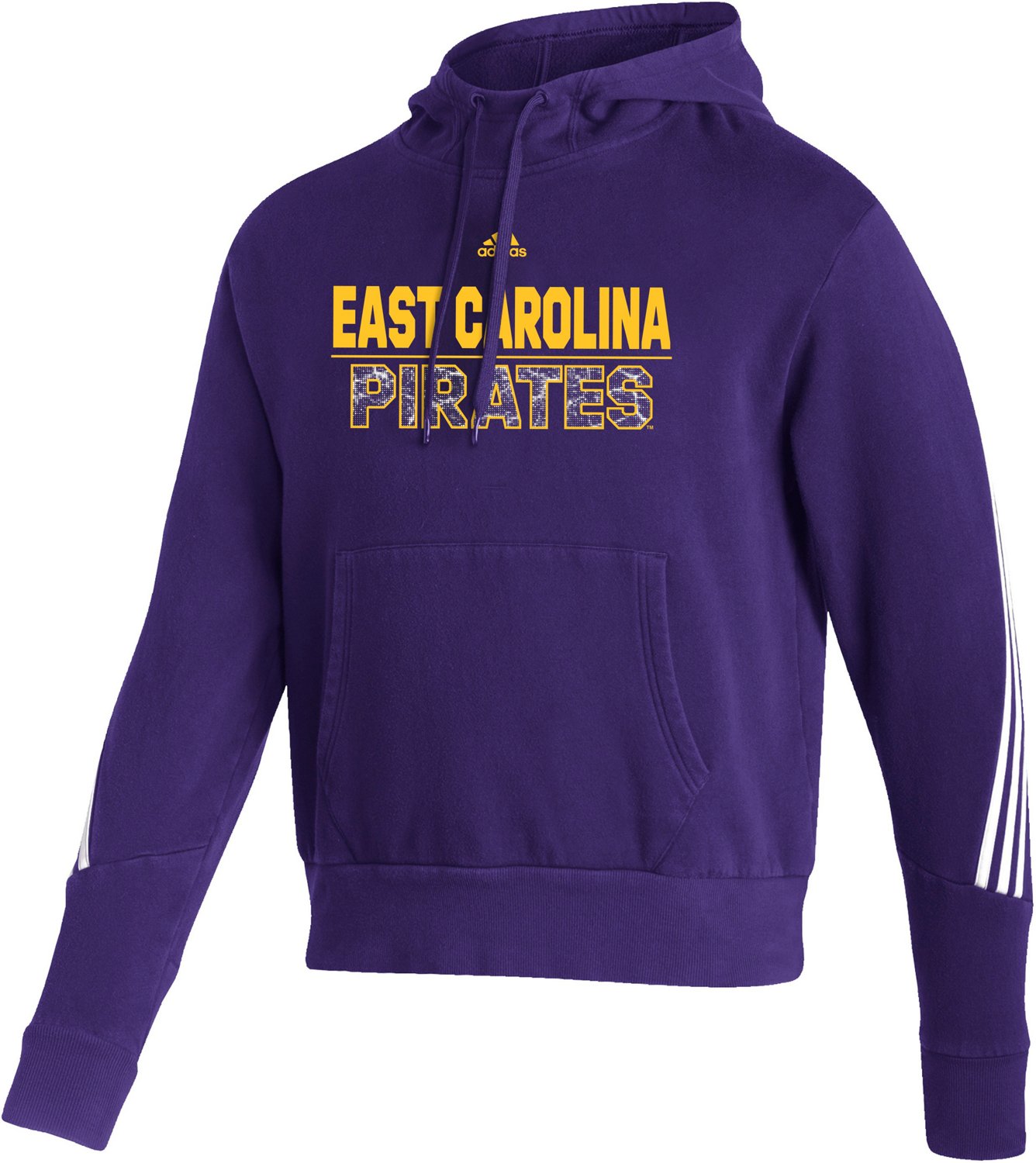 adidas Men’s East Carolina University Fashion Pullover Hoodie