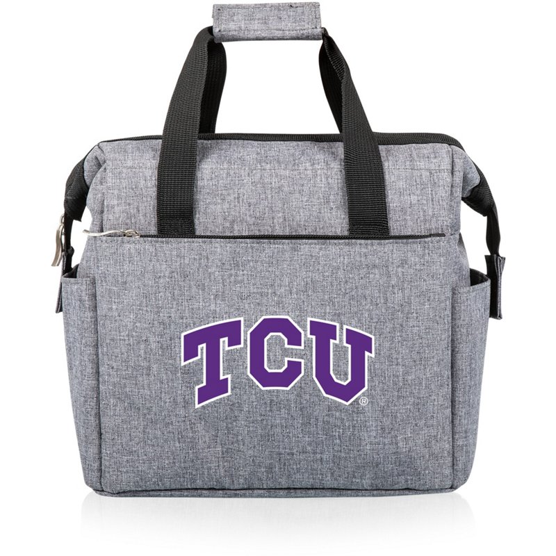 NCAA TCU Horned Frogs On The Go Lunch Cooler - Gray