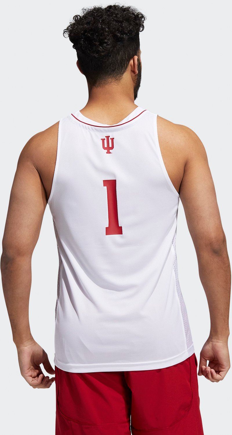 adidas Men's Indiana University Basketball Swingman Jersey - view number 2