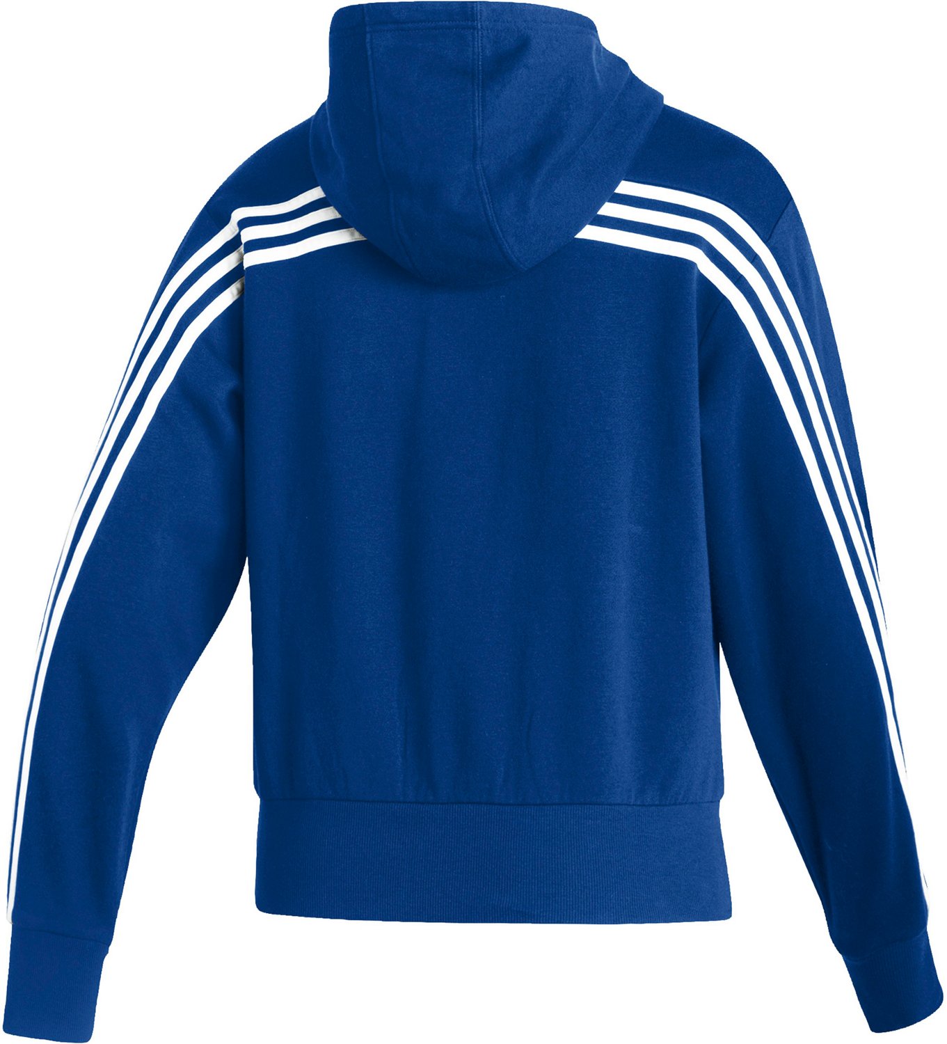 adidas Women’s University of Kansas Fashion Pullover Hoodie - view number 2
