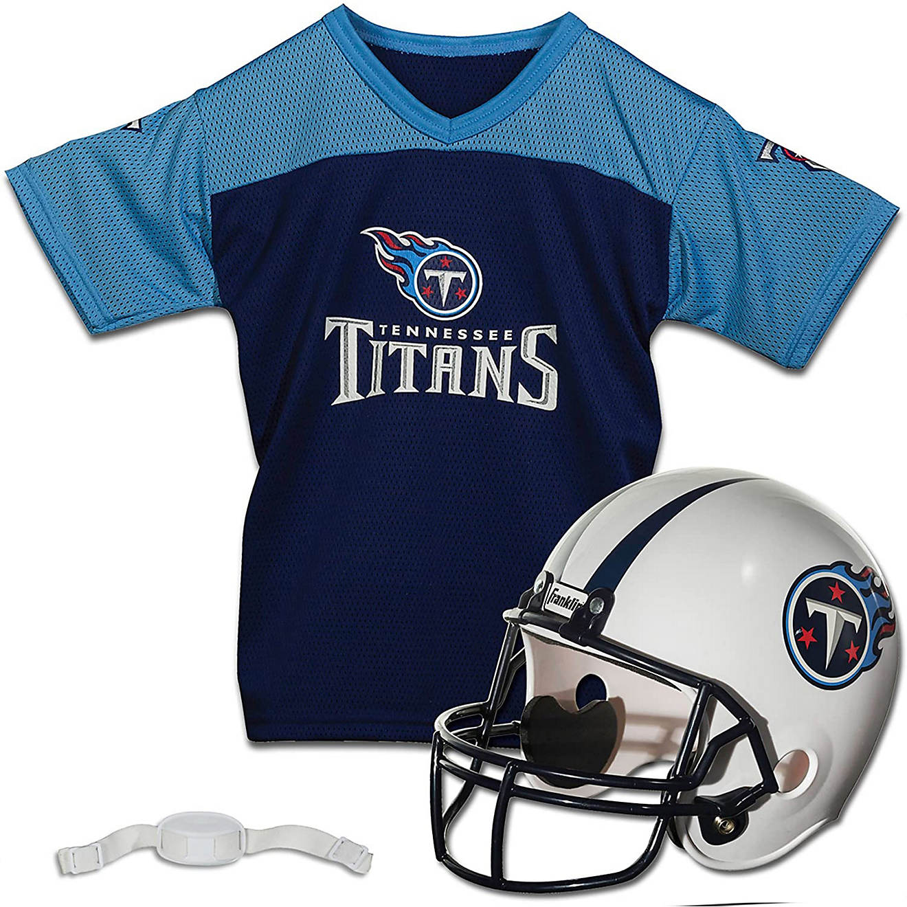 Franklin Kids' Tennessee Titans Football Helmet and Jersey Uniform Set                                                           - view number 1