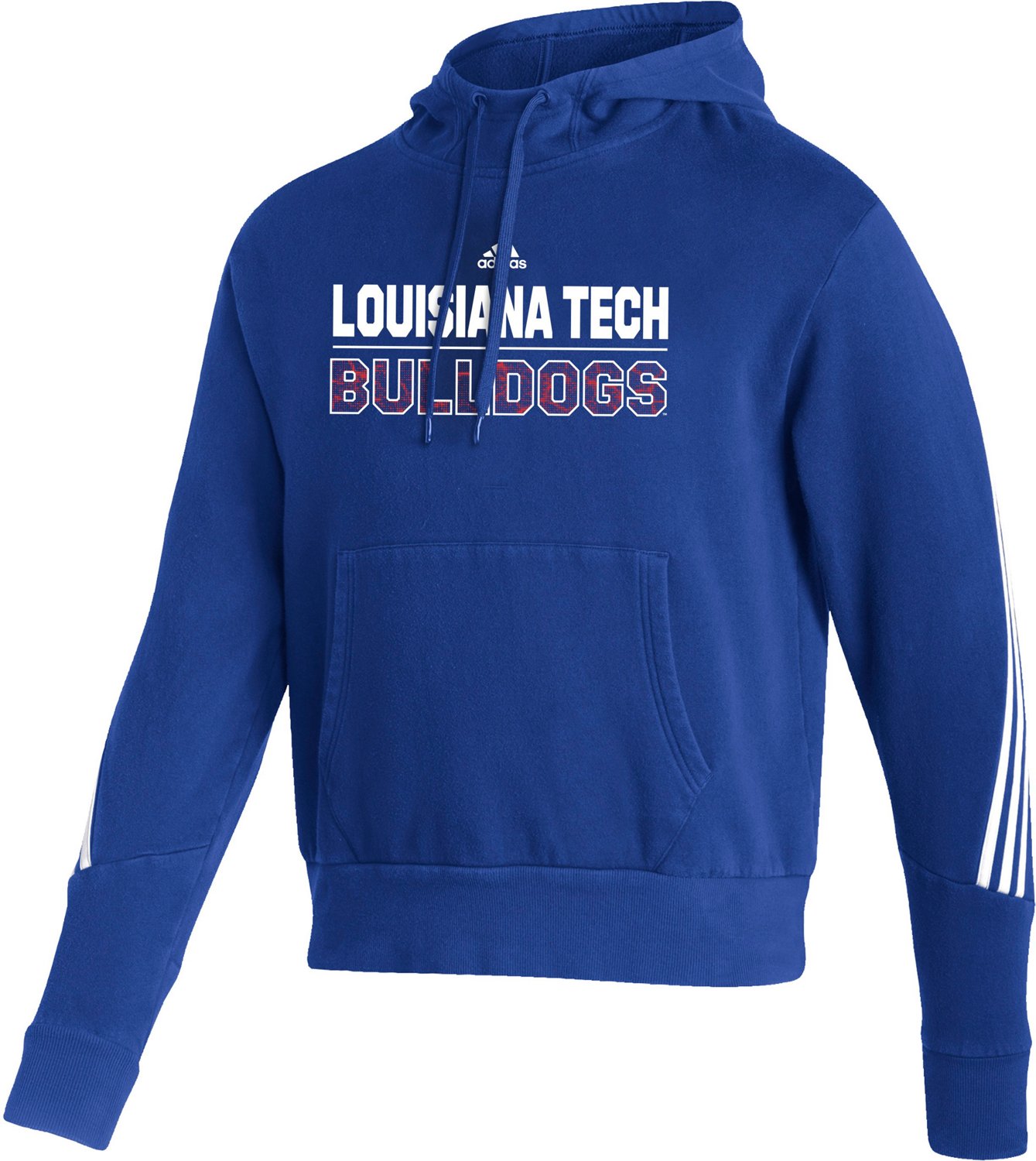 adidas Men’s Louisiana Tech University Fashion Pullover Hoodie