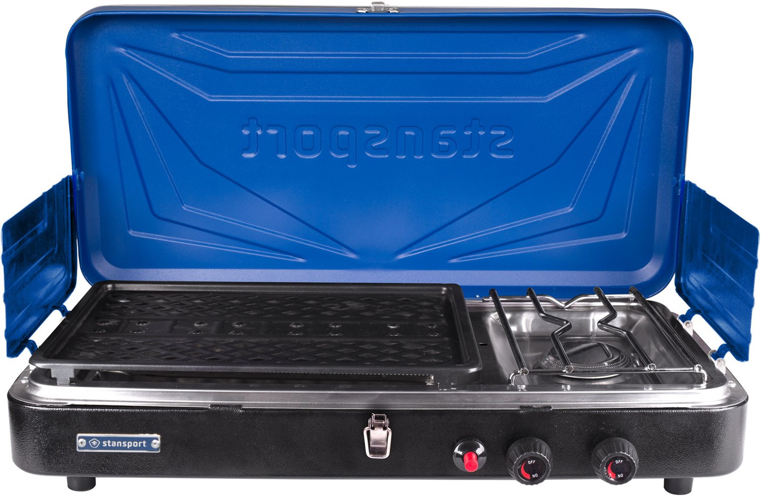 Stansport Outfitter Series Propane Stove and Grill Combo Academy