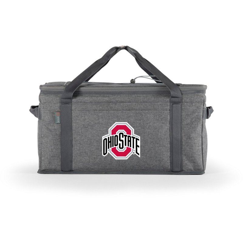 Picnic Time Ohio State University 64-Can Collapsible Cooler Gray - NCAA Novelty at Academy Sports