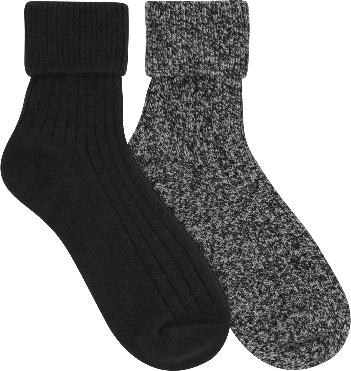 Magellan Foldover Lounge Socks 2 Pack
