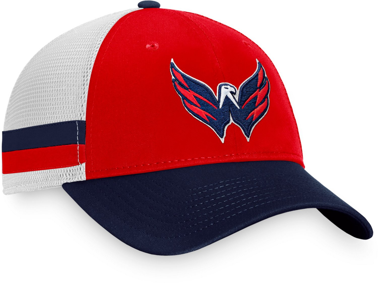 Fanatics Men's Washington Capitals Breakaway Structured Adjustable Trucker Cap - view number 2