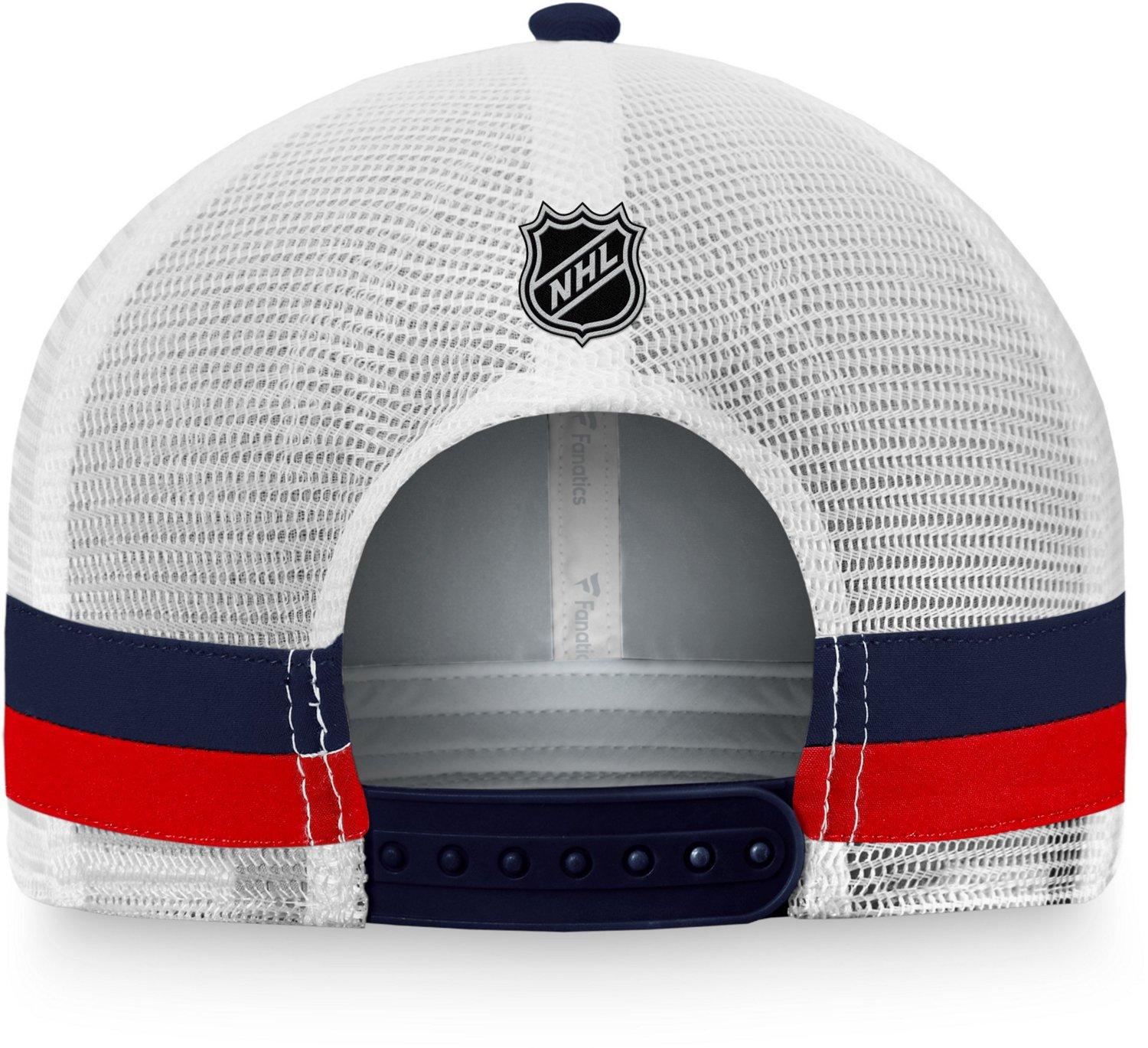 Fanatics Men's Washington Capitals Breakaway Structured Adjustable Trucker Cap - view number 3