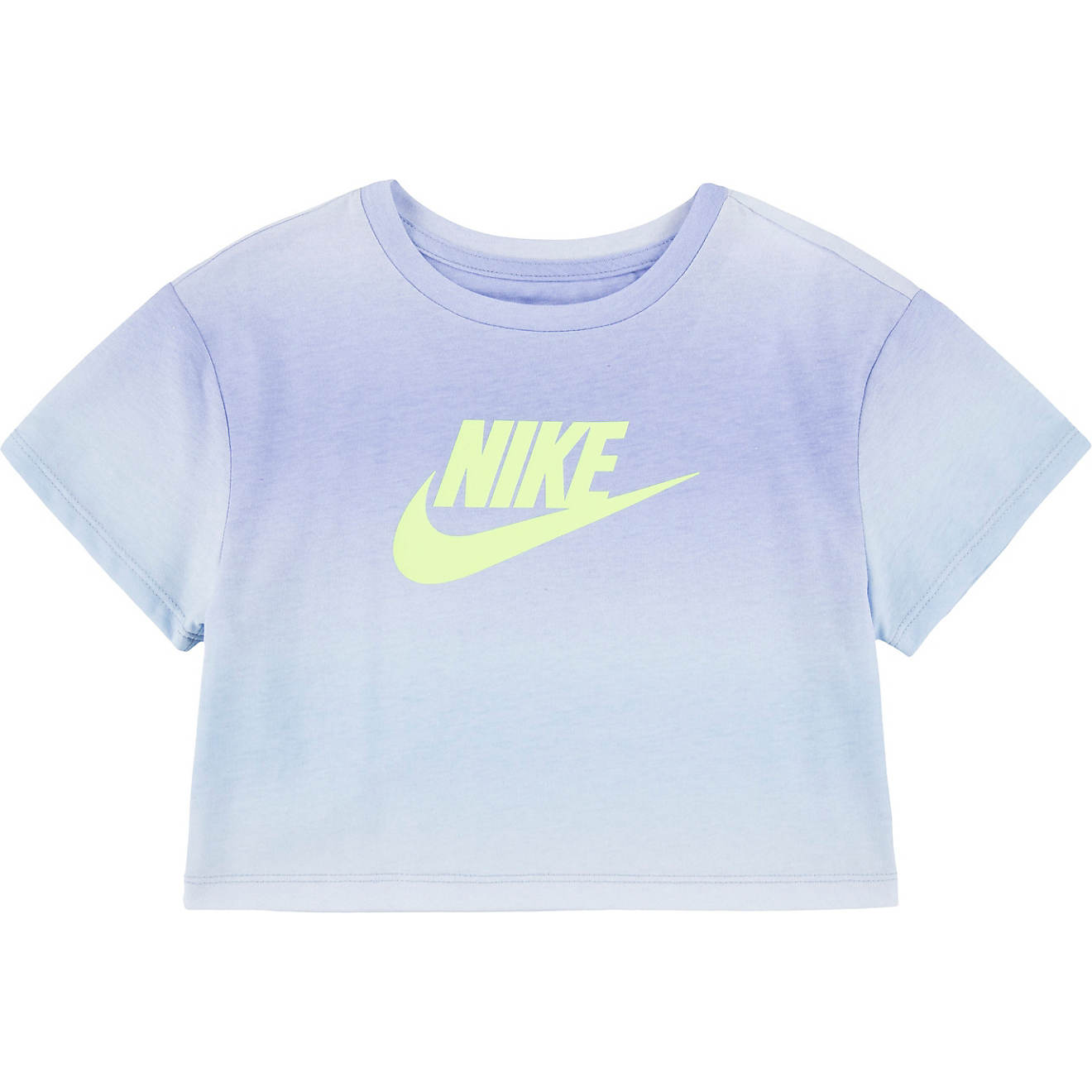 Nike Toddler Girls' Icon Gradient Futura Boxy Jersey Graphic Short Sleeve T-shirt                                                - view number 1