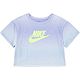 Nike Toddler Girls' Icon Gradient Futura Boxy Jersey Graphic Short Sleeve T-shirt                                                - view number 1 image