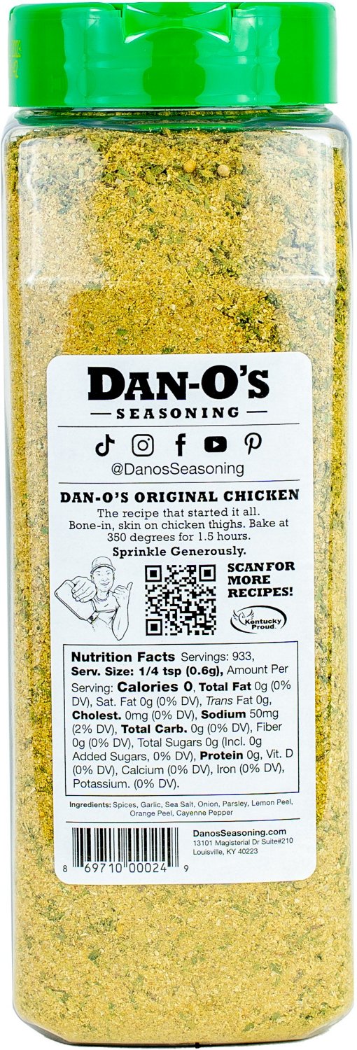 Dan-O's 20 oz Original Seasoning                                                                                                 - view number 3