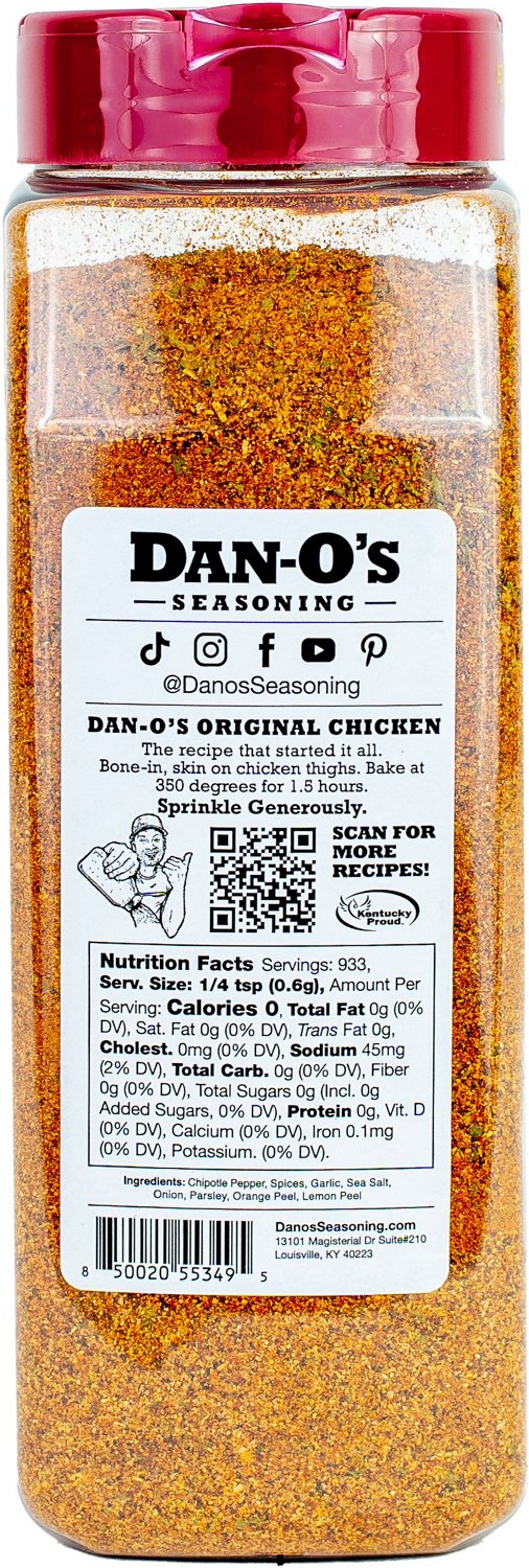 Dan-O's 20 oz Hot Chipotle Seasoning                                                                                             - view number 3