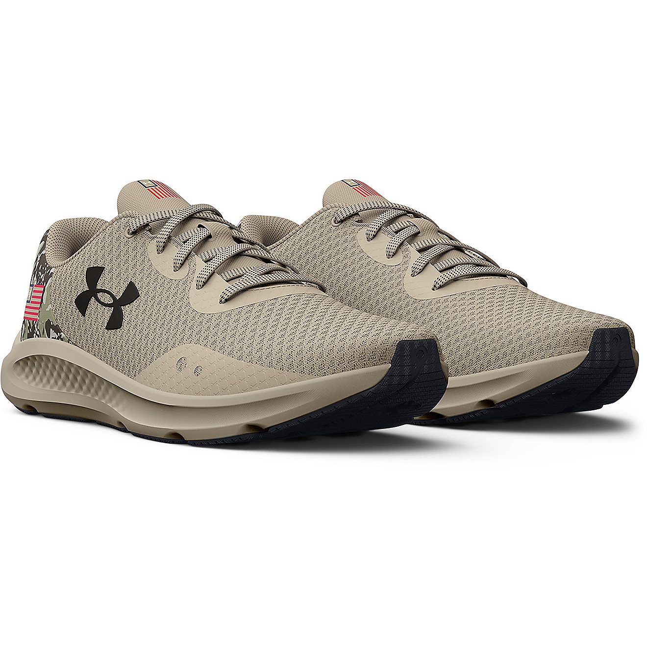 Under Armour Men’s Charged Pursuit 3 Freedom Running Shoes                                                                     - view number 3