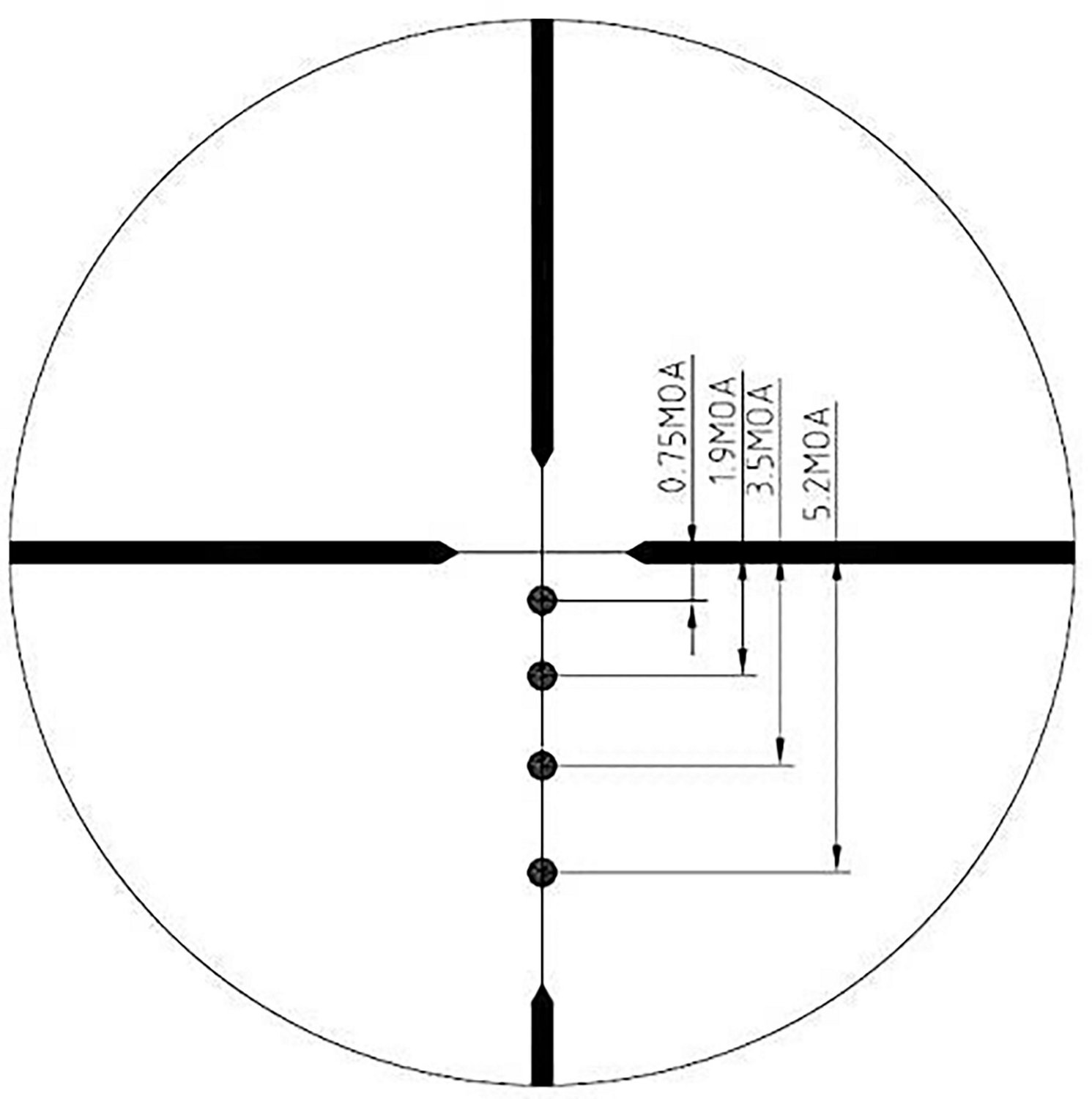 Barra Airguns FT 2-10x44 Mildot Reticle Rifle Scope - view number 4