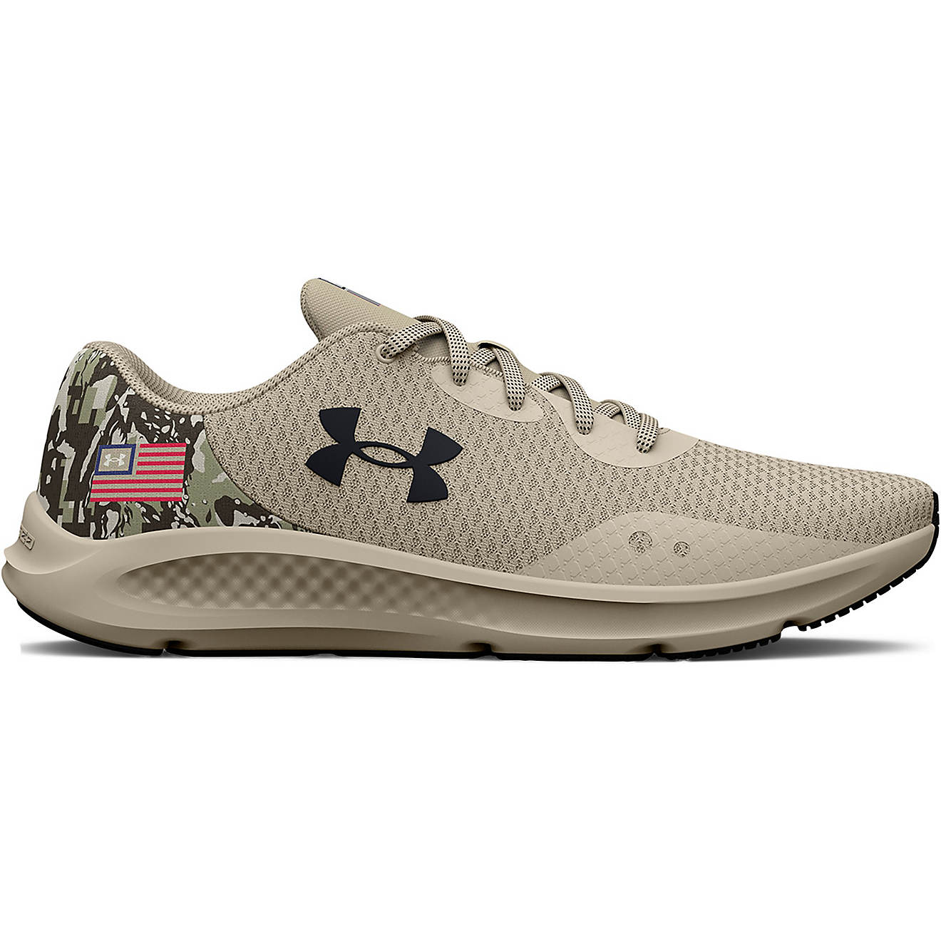 Under Armour Men’s Charged Pursuit 3 Freedom Running Shoes                                                                     - view number 1
