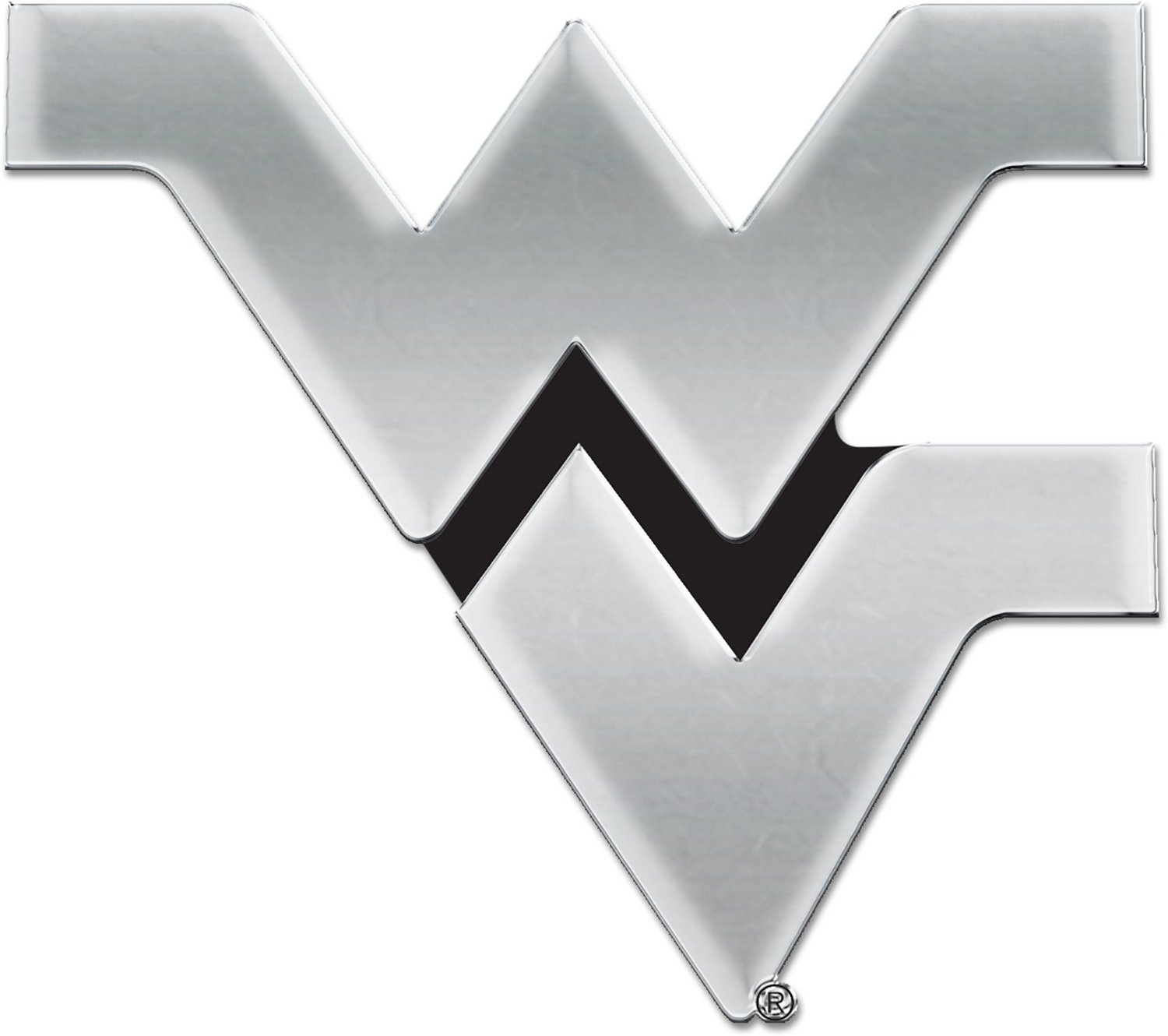 WinCraft West Virginia University Chrome Auto Emblem