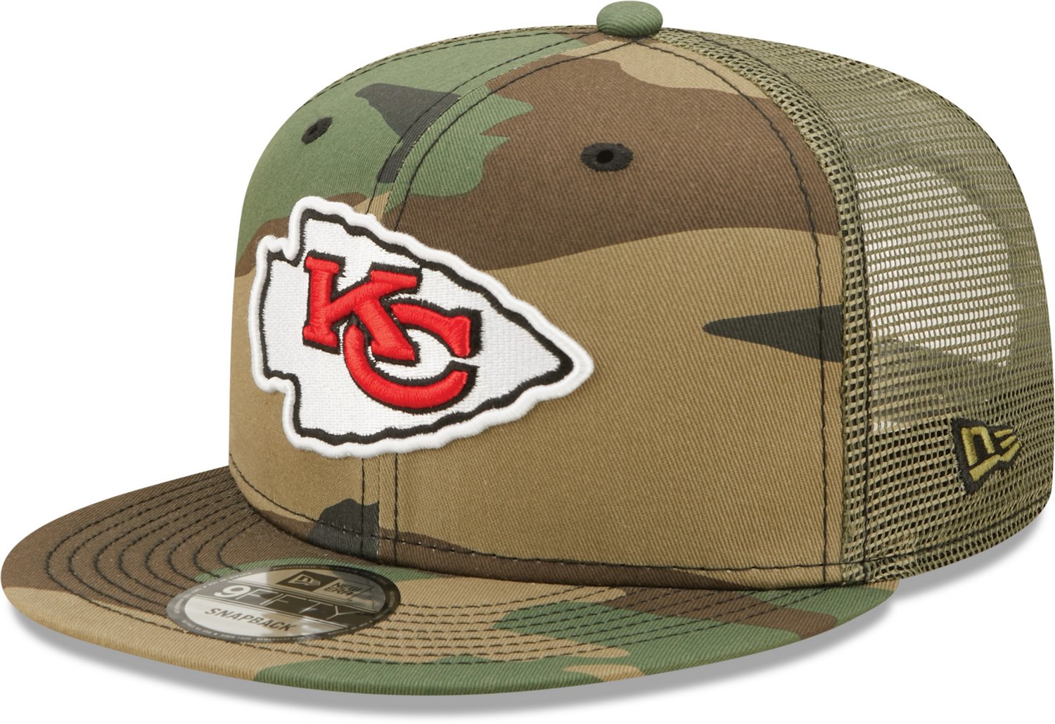 New Era Men's New Era Camo Kansas City Chiefs Classic Trucker