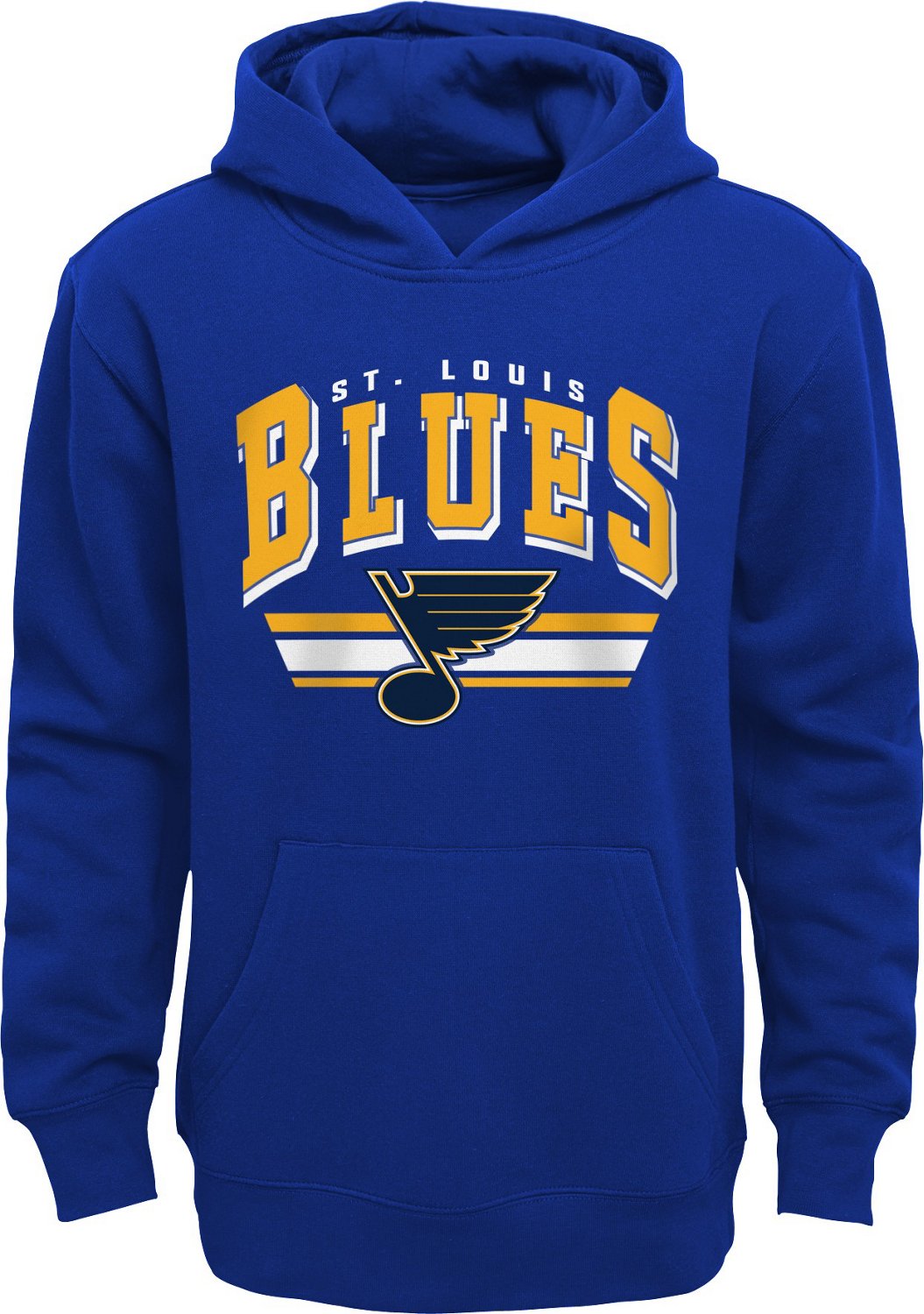 Men's Blue St. Louis Blues HD Pullover Hoodie Size: Small