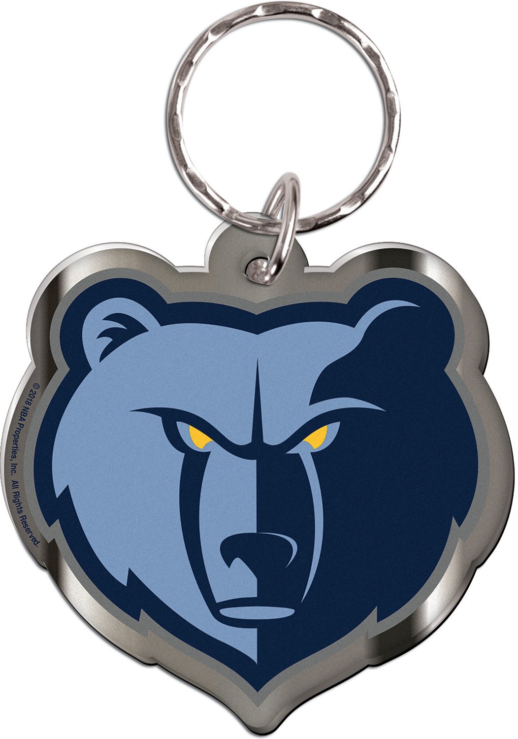 WinCraft Memphis Grizzlies Freeform Key Chain Academy
