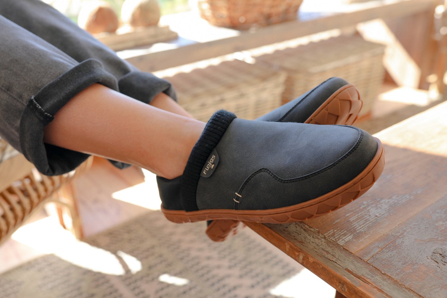 Flojos Adults' Carl Slip-On Slippers - view number 3