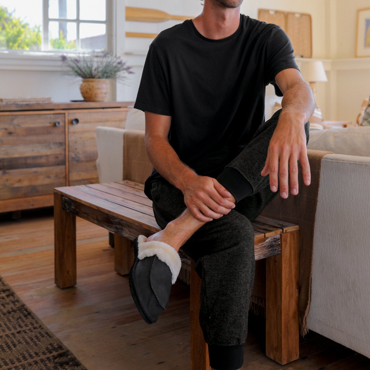 Flojos Adults' Lynx Mule Slippers - view number 2