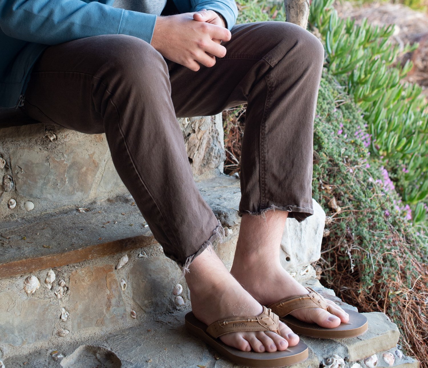 Flojos Men's Trio Flip Flops                                                                                                     - view number 2