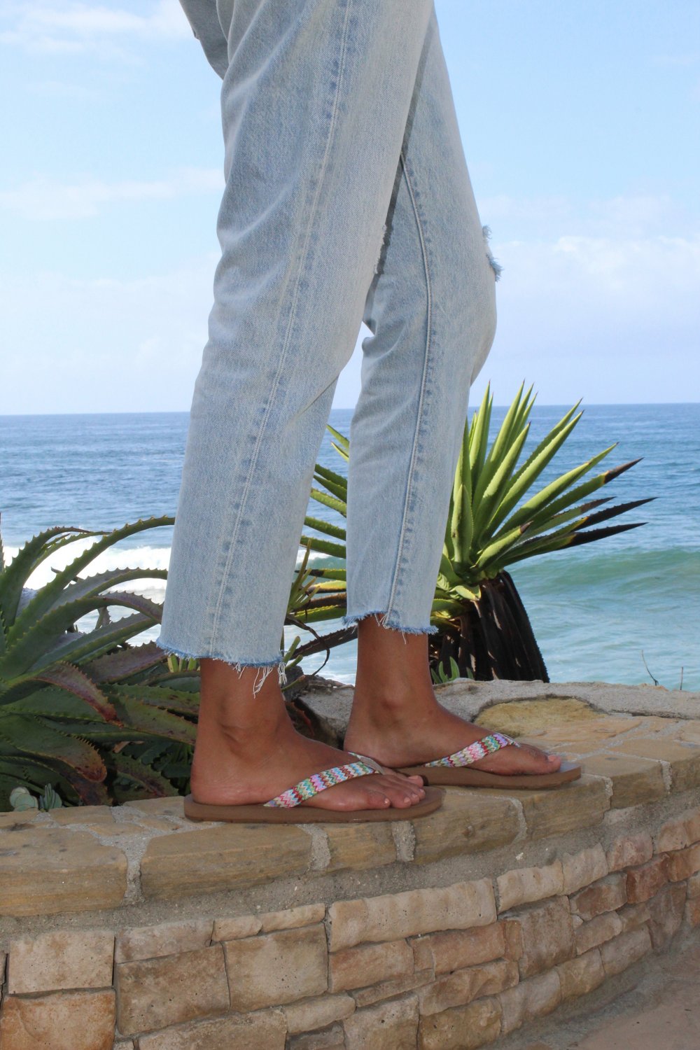 Flojos Women's Juno Weave Flip Flops