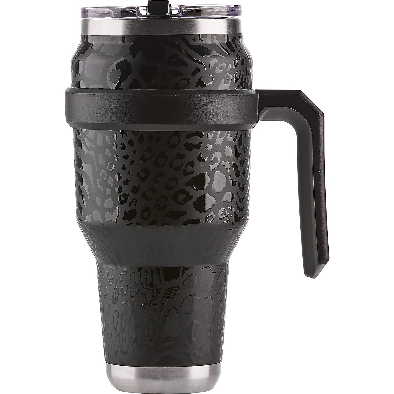 Magellan Outdoors 40 oz Leopard Mash Throwback Tumbler with Lid and Handle                                                       - view number 1